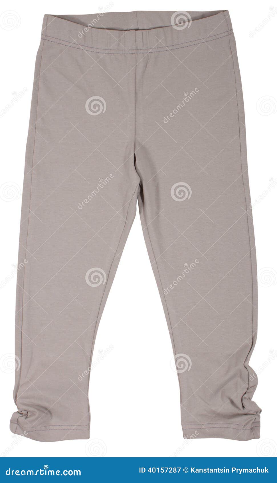 Sweatpants Isolated on White Background Stock Image - Image of gray ...