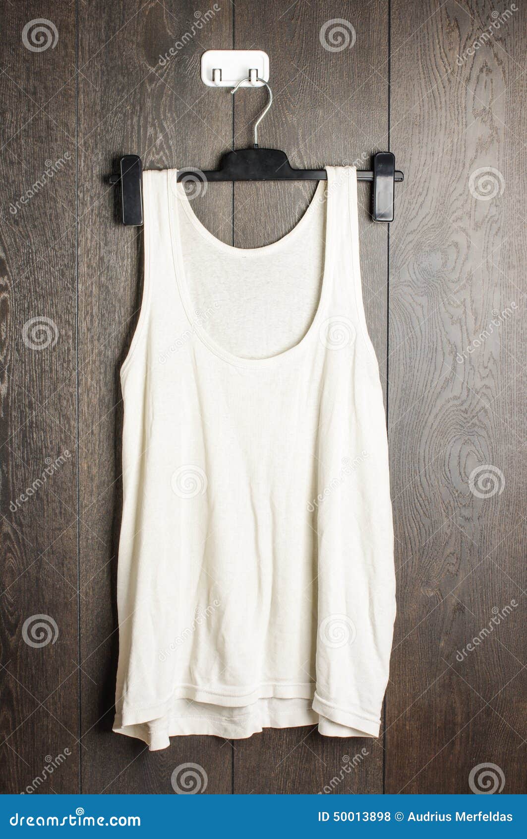 Sweaty Businessman Singlet on the Hanger Stock Photo - Image of sweat ...