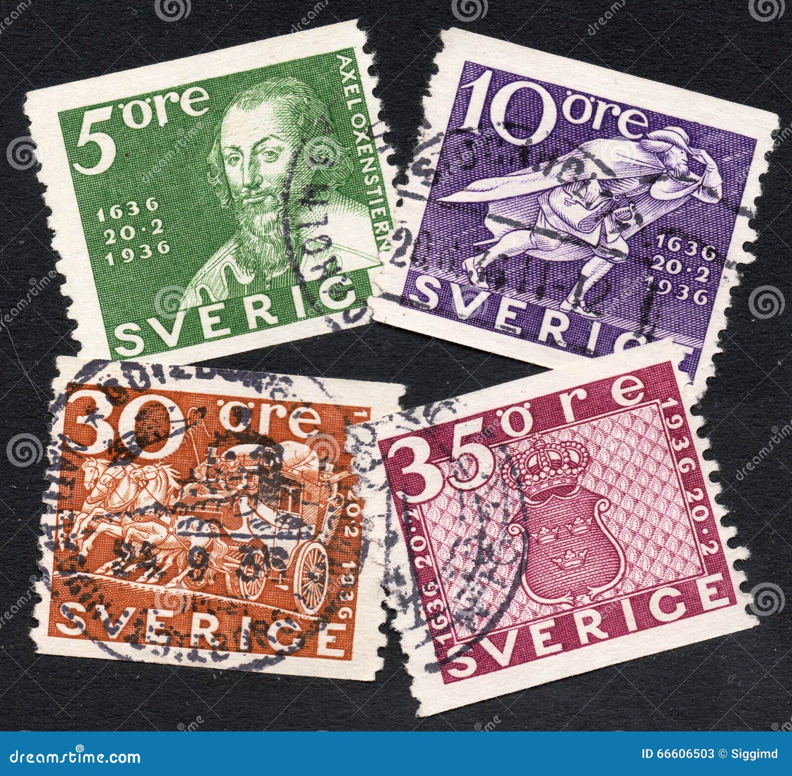 Sweden stamps editorial stock photo. Image of times, sweden 66606503