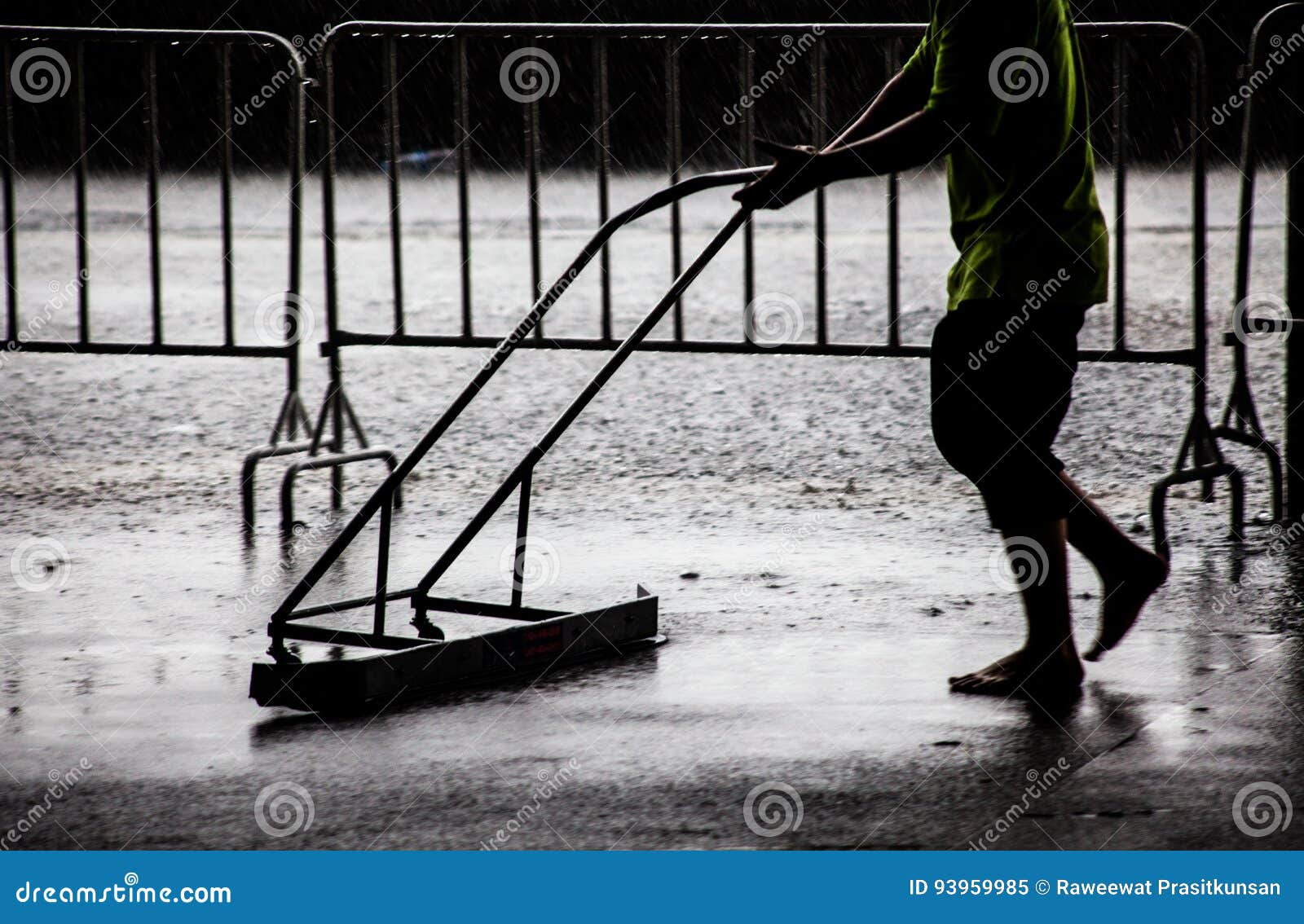 Sweeping water stock image. Image of tools, tennis, service 93959985