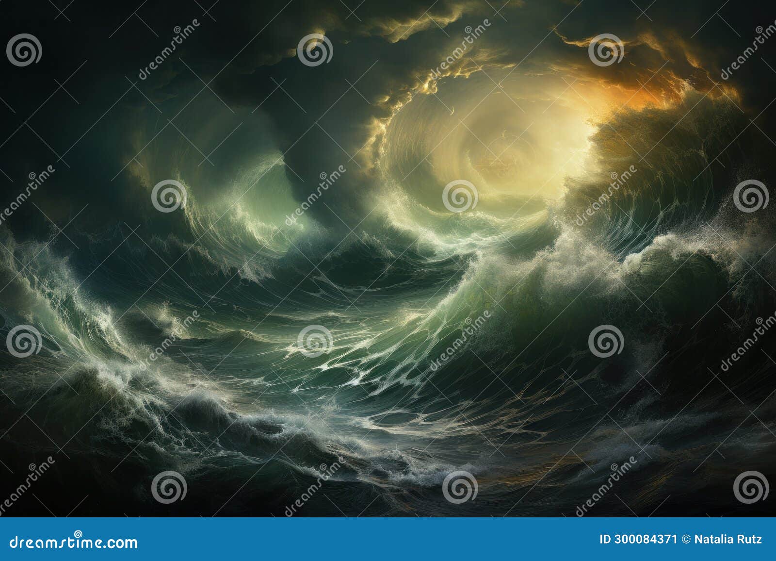 Sweeping Winds and Tumultuous Waves in a Dynamic Composition Stock