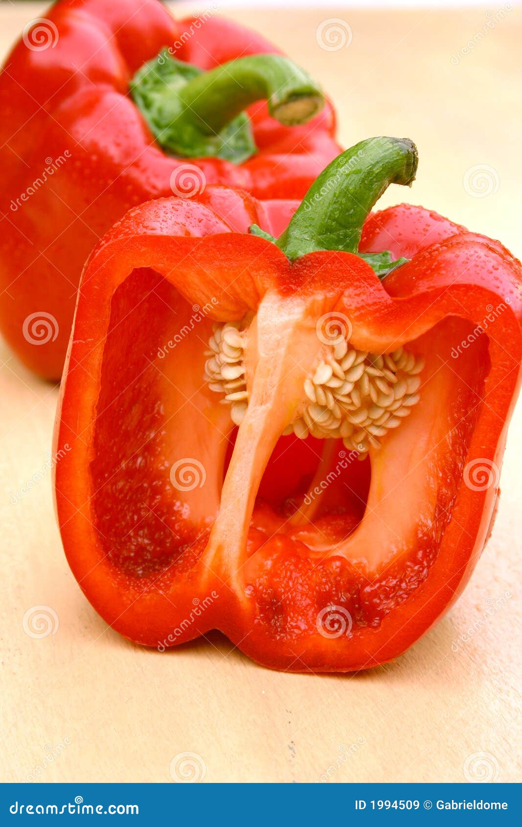 Sweet bell peppers stock image. Image of salad, lunch 1994509