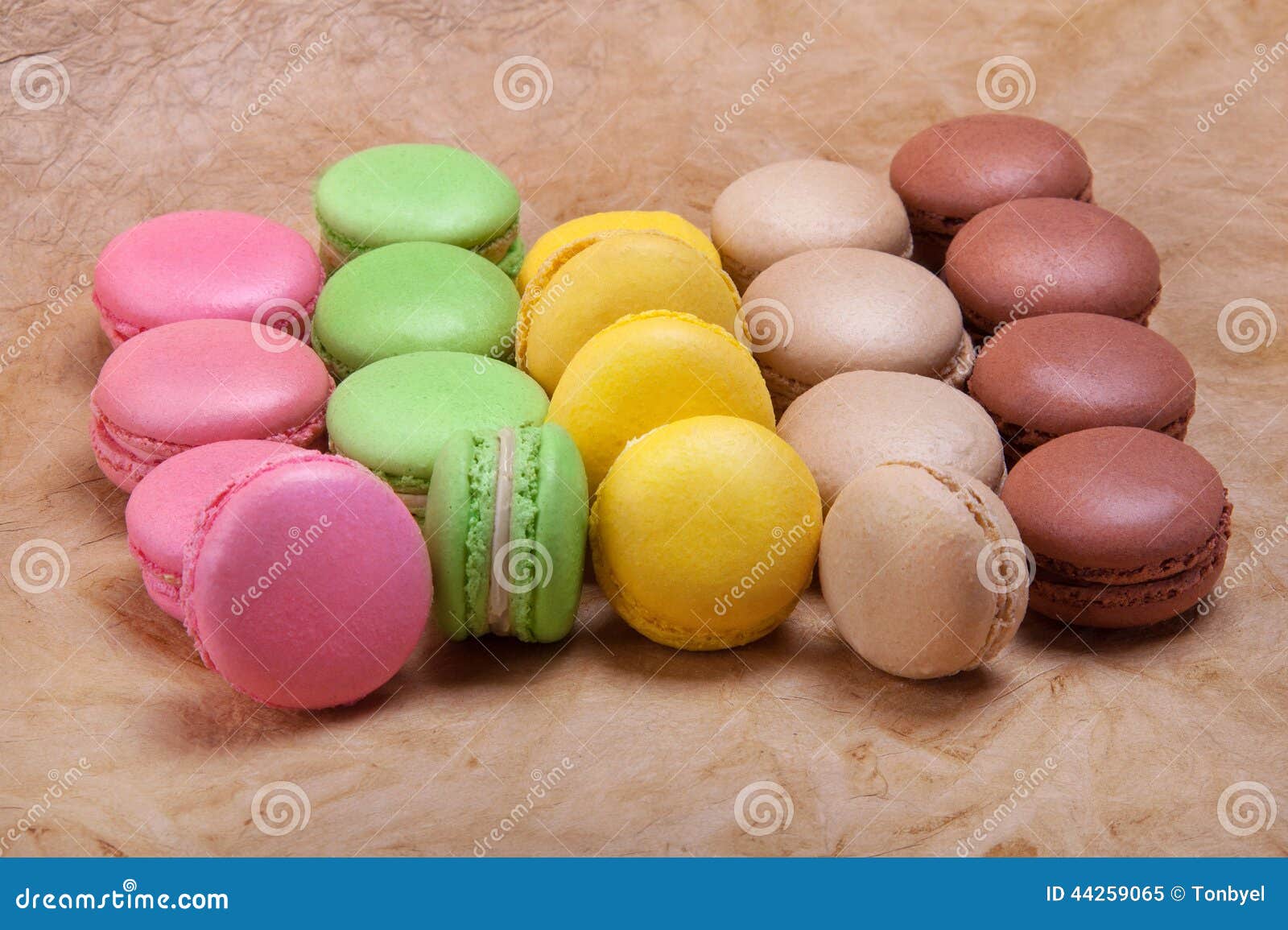 Sweet biscuits macaroon stock image. Image of canfection 44259065