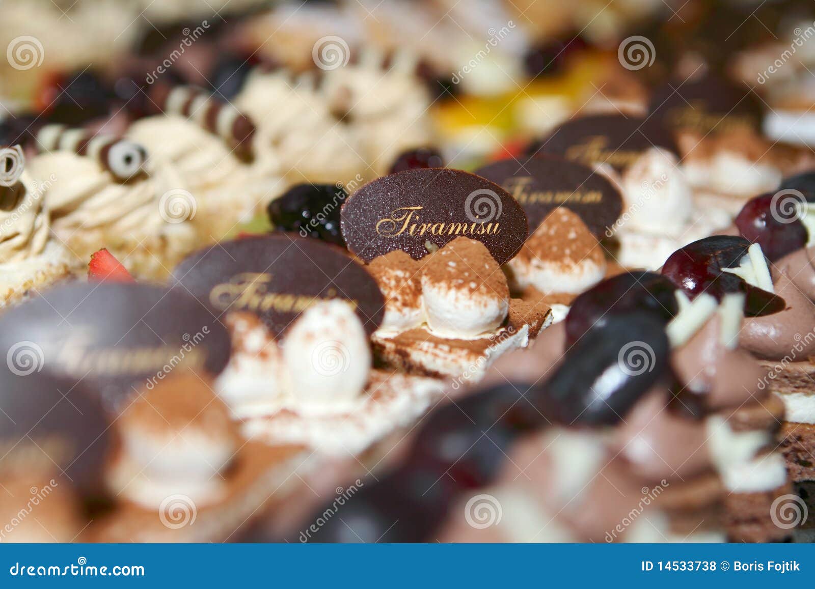 Sweet Cakes And Confections RoyaltyFree Stock Photography 60128171