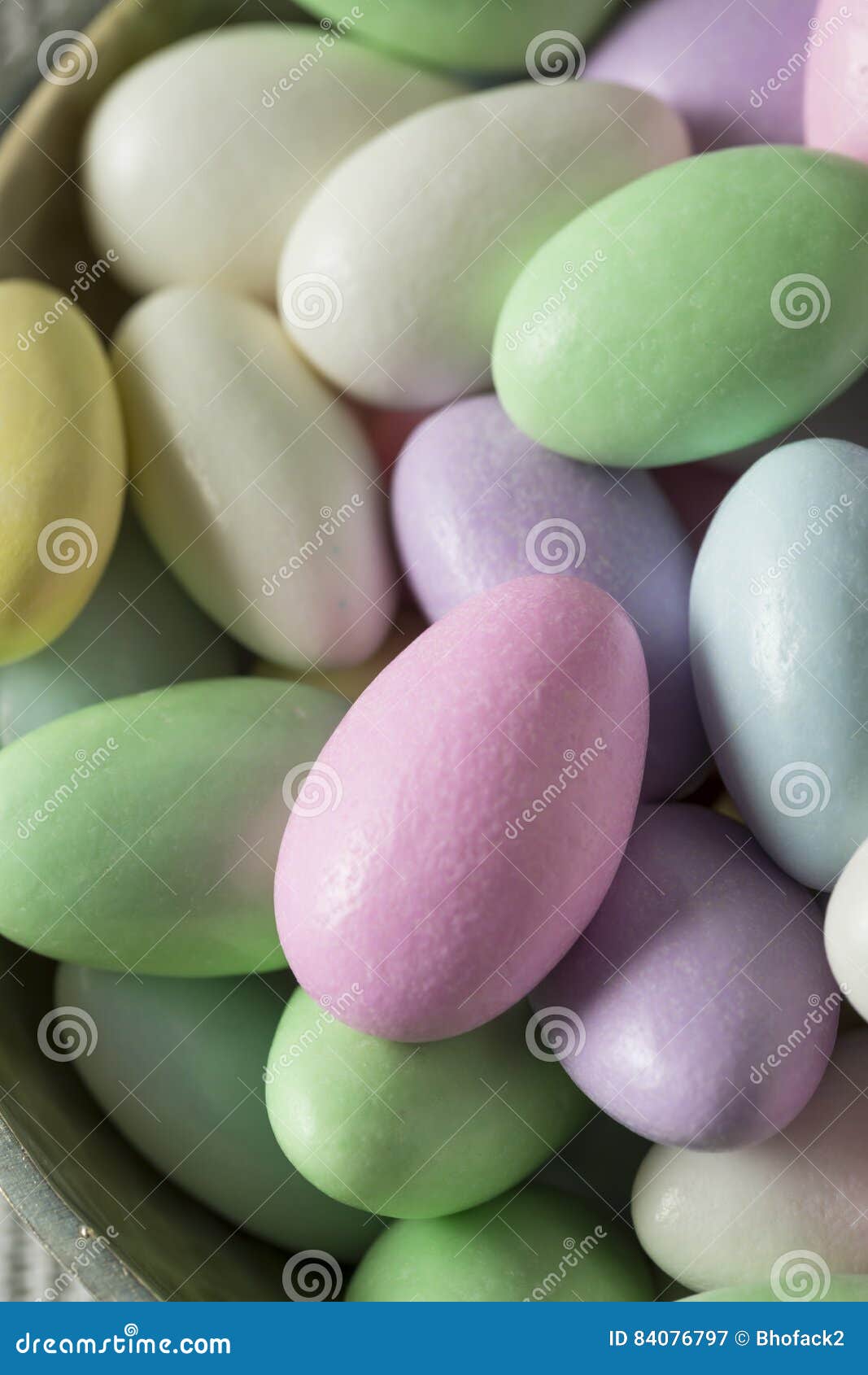 Sweet Candied Jordan Almonds Stock Image Image of colorful, holiday