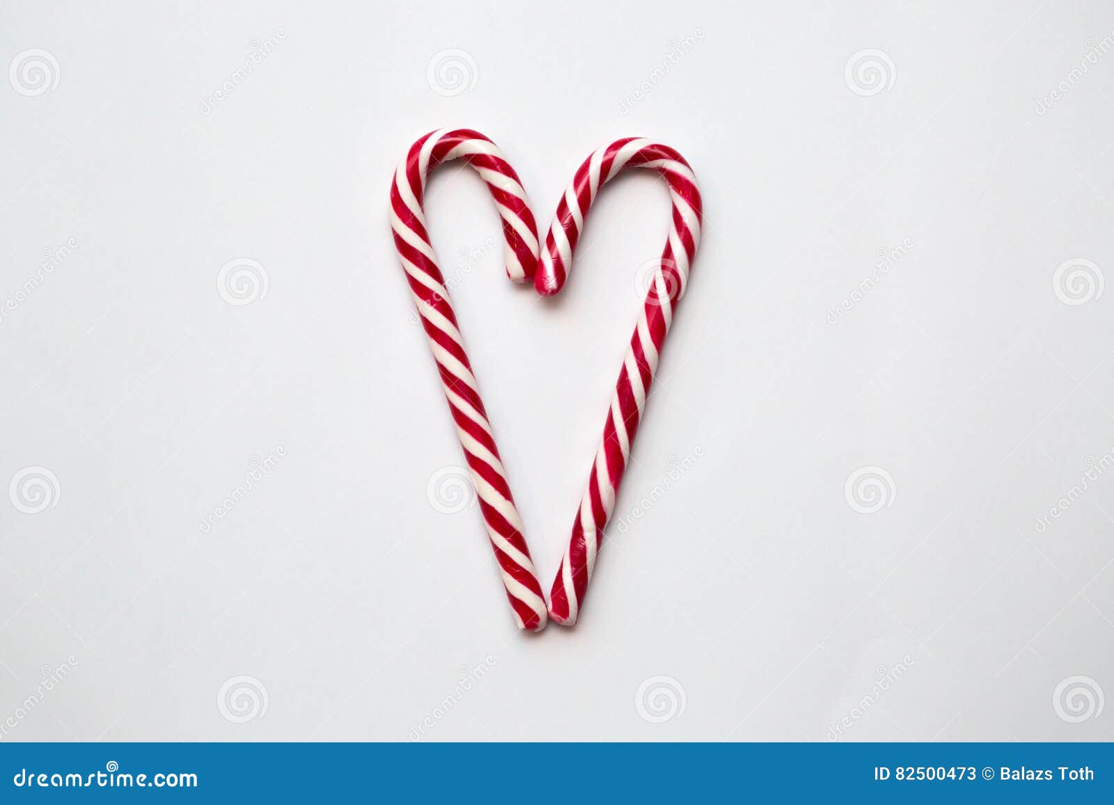 Sweet Candy Cane Heart stock image. Image of festivity 82500473