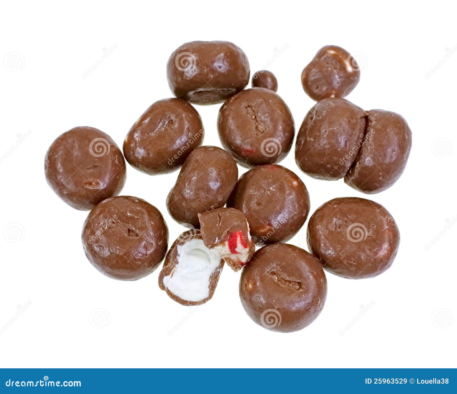 Sweet Chocolate Covered Peppermints Stock Image Image of chocolate