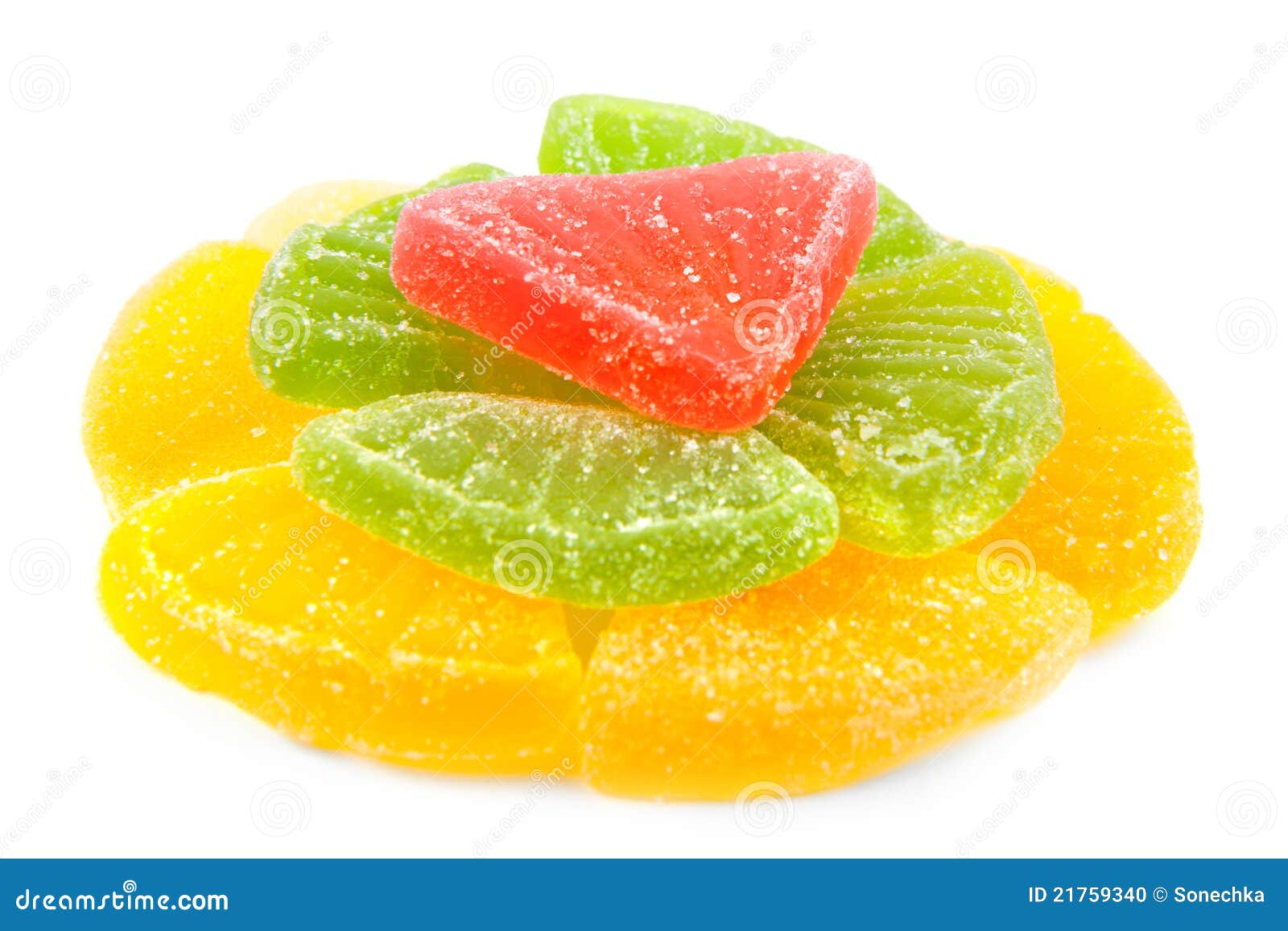 Sweet Colorful Candy Flower Stock Photo Image of bonbon, paste 21759340