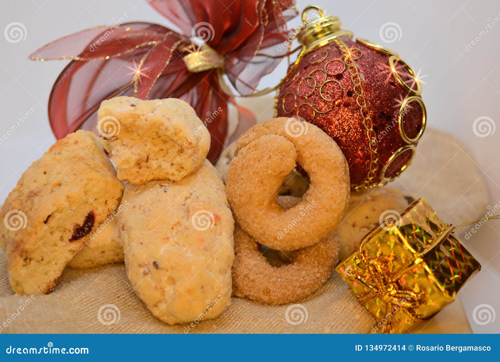 sweet cookies dark and white food pie eat in bistrot and restaurant on wood spoon on table