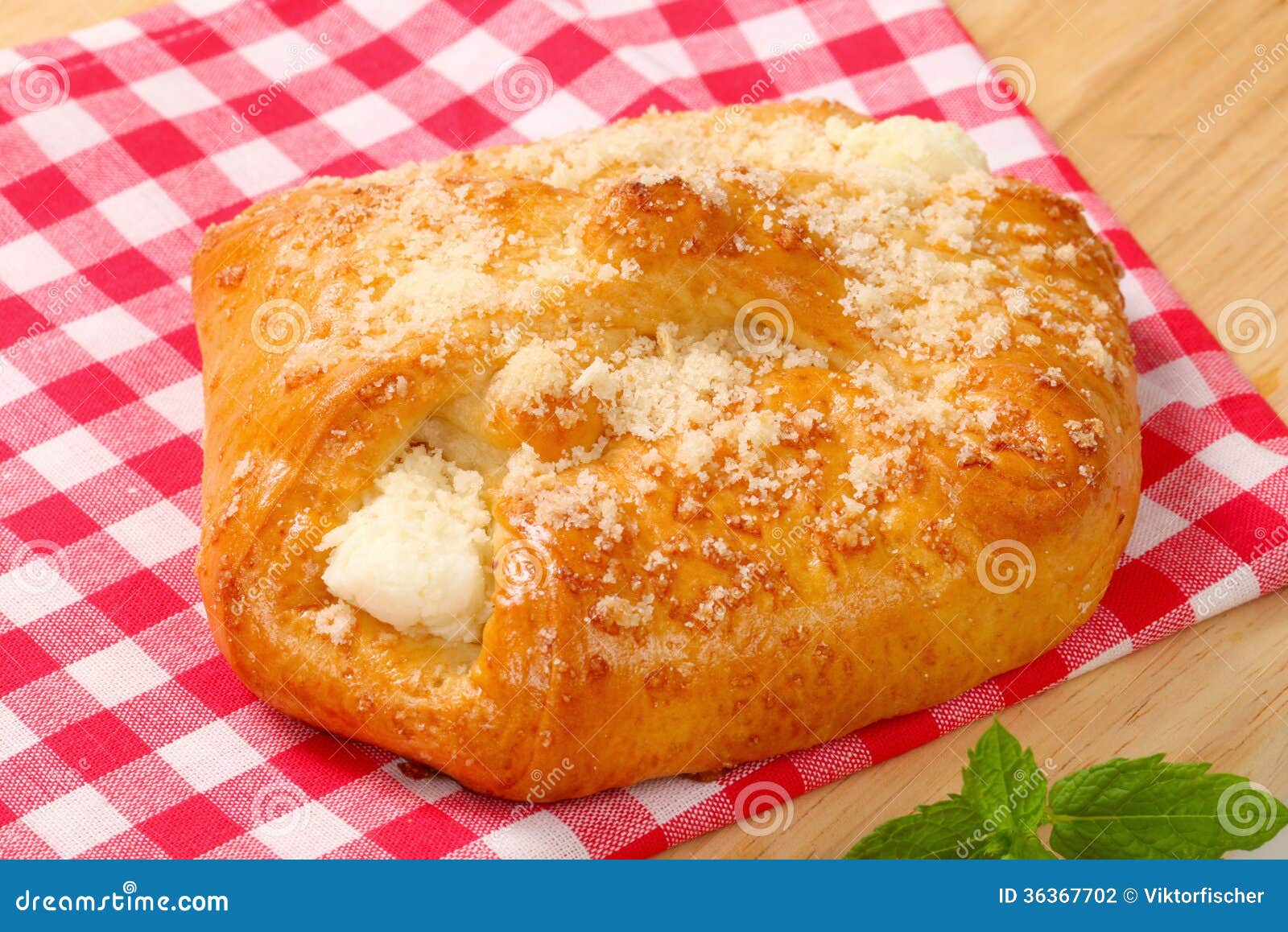 Sweet cream cheese pastry stock photo. Image of towel 36367702