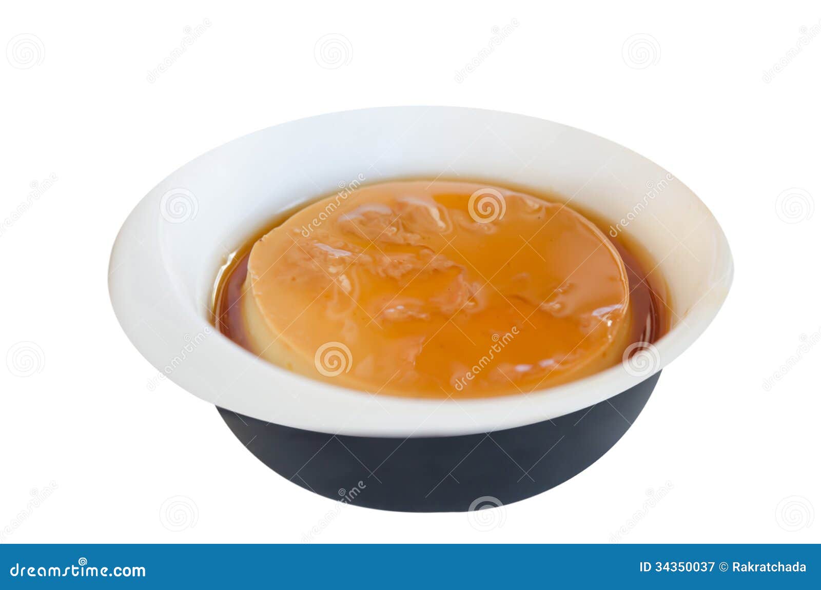 Sweet custard stock image. Image of vanilla, dessert 34350037