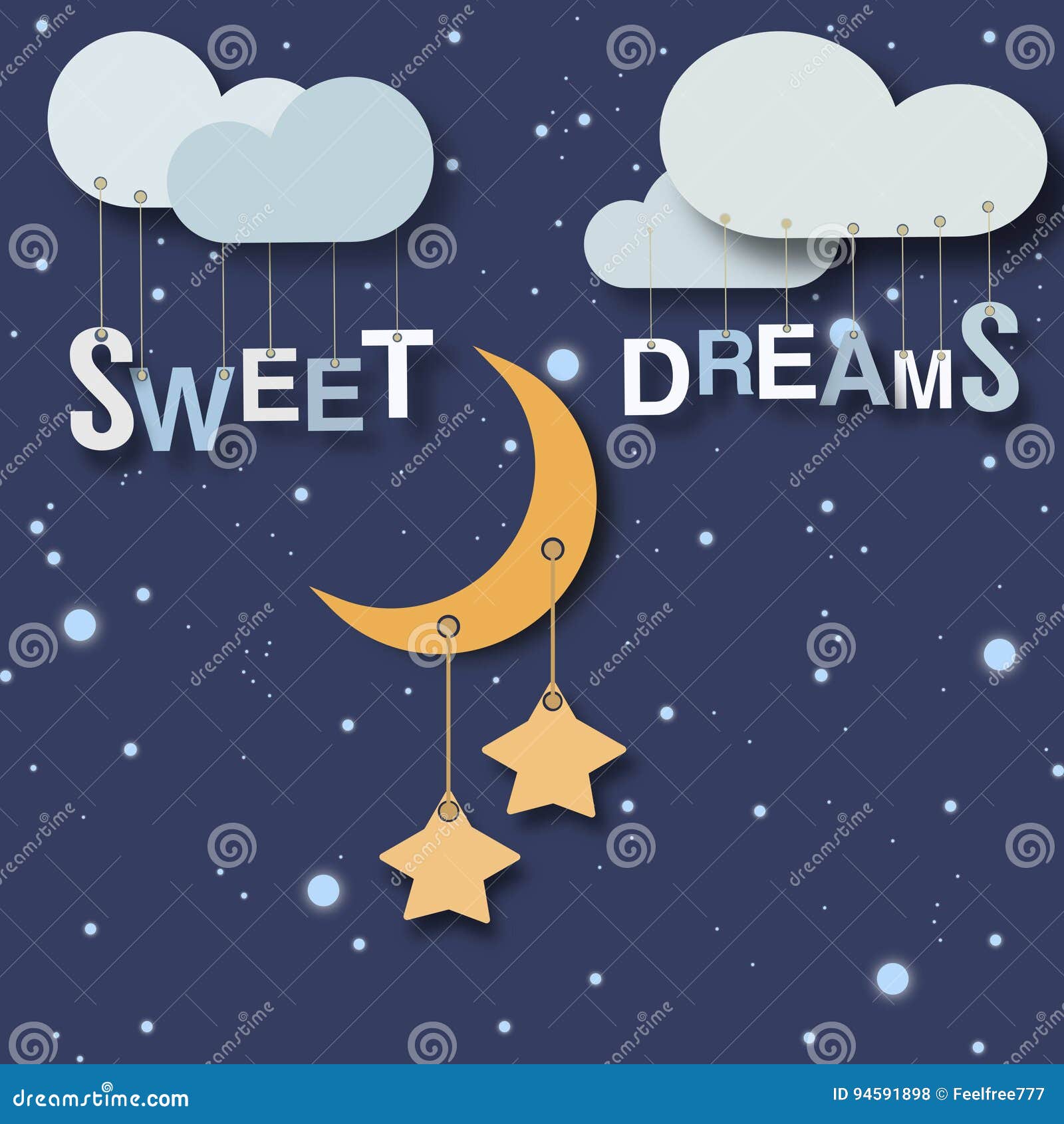 Sweet Dreams Stock Illustrations – 9,805 Sweet Dreams Stock ...