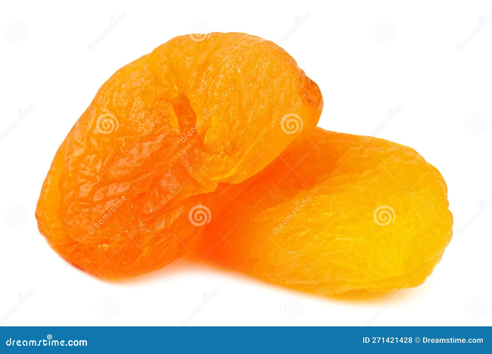 Sweet Dried Apricots on White Stock Photo Image of heap, organic