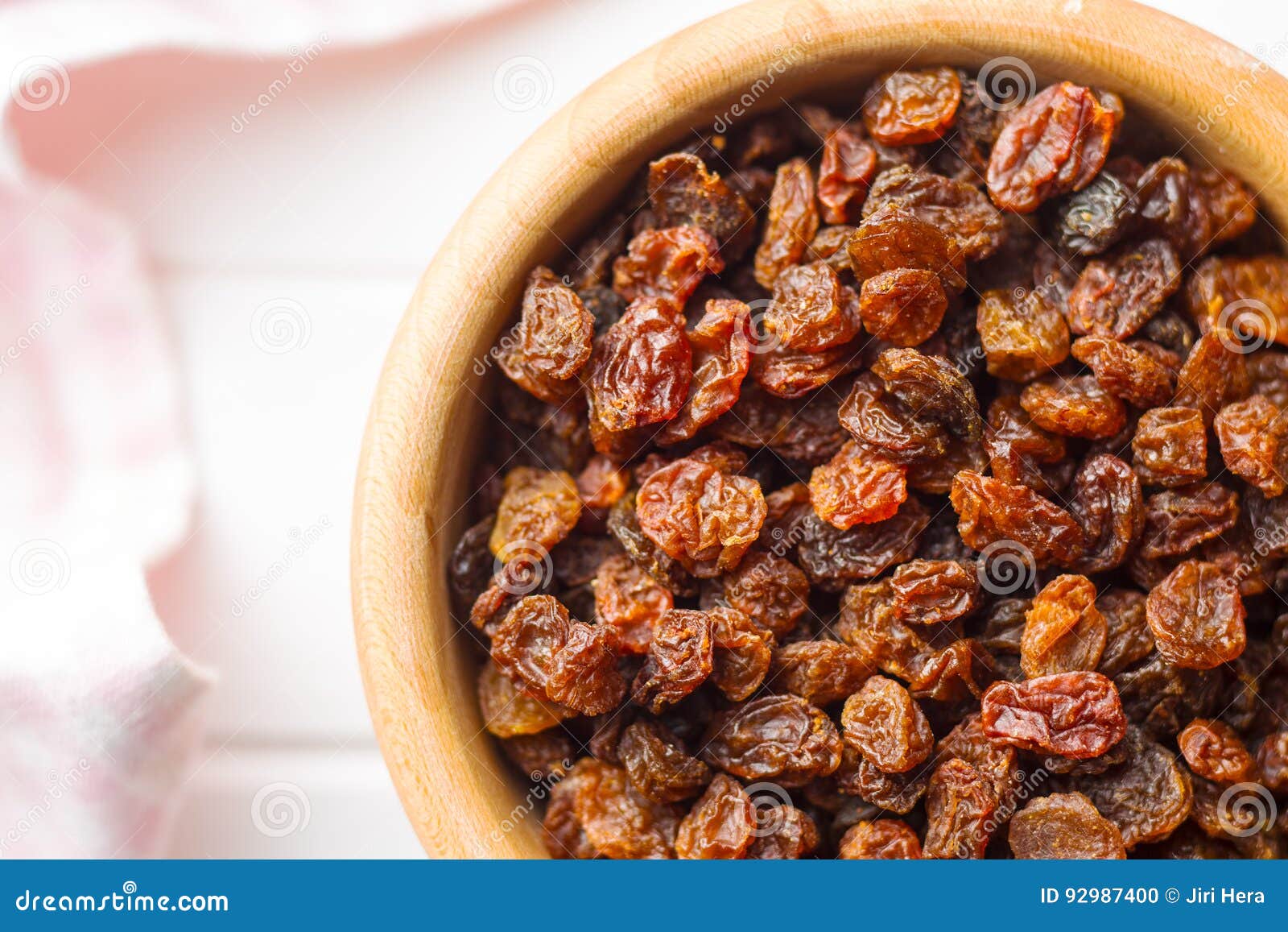 Sweet dried raisins. stock photo. Image of sultana, overhead 92987400
