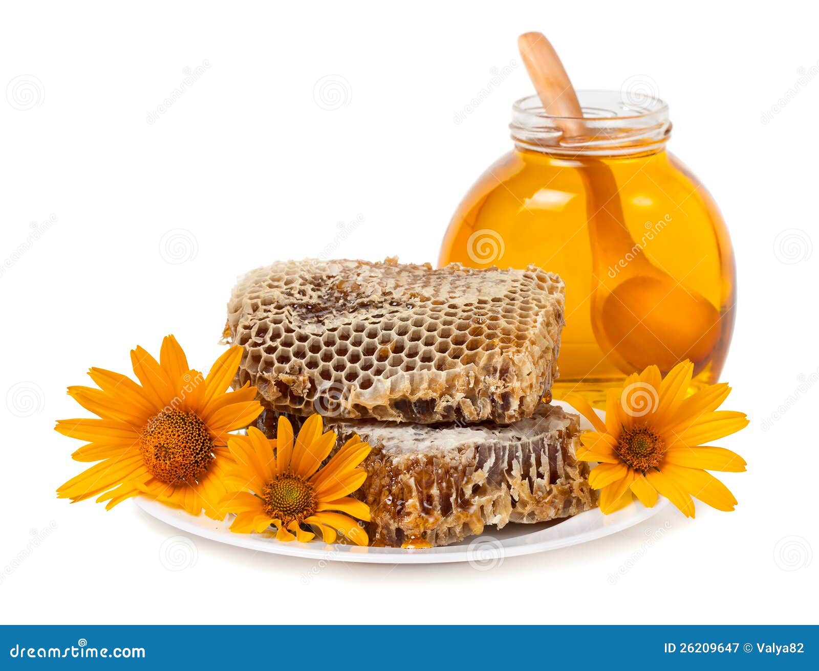 Sweet flower honey stock image. Image of dessert, healthy 26209647