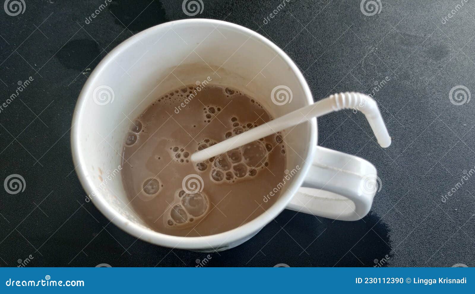 Sweet and Fresh Milk Chocolate in the Clean Cup Stock Photo Image of breakfast, fresh 230112390