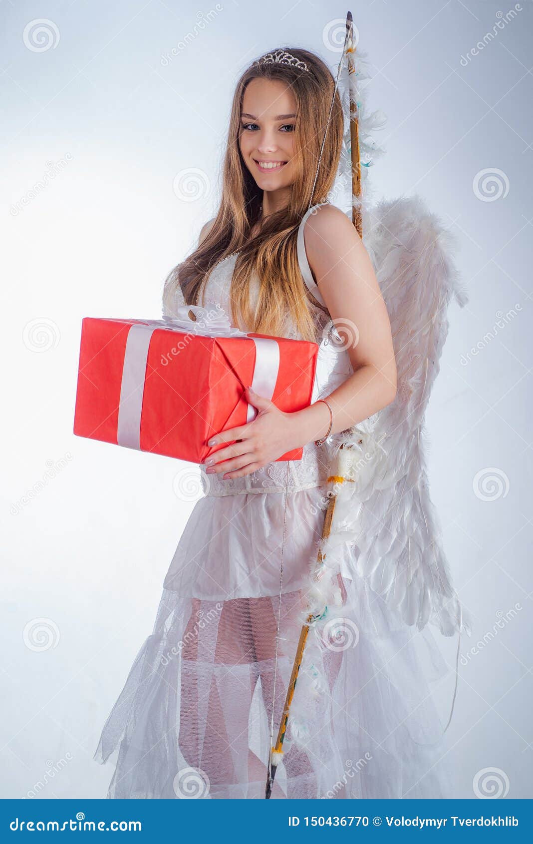 Girl's Darling Angel Costume - Walmart.com