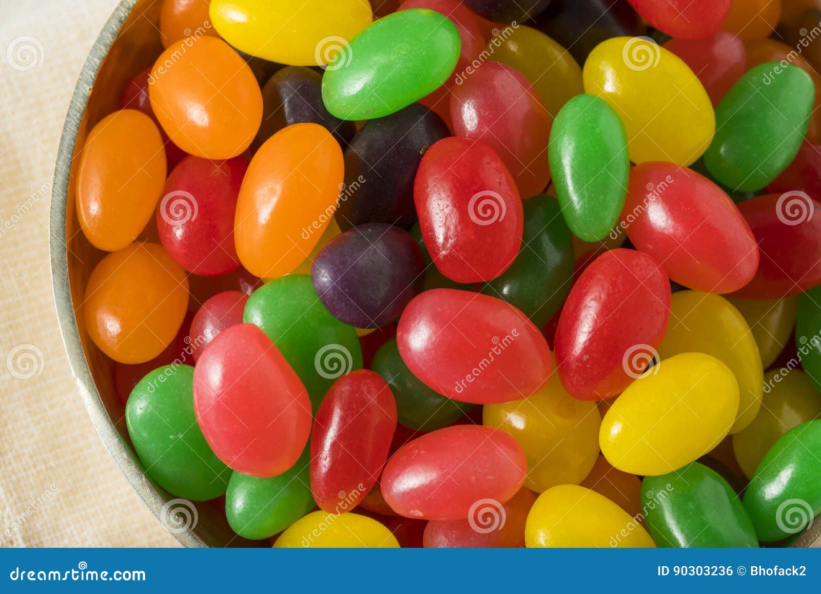 Sweet Gummy Jelly Bean Candy Stock Photo Image of assorted, beans