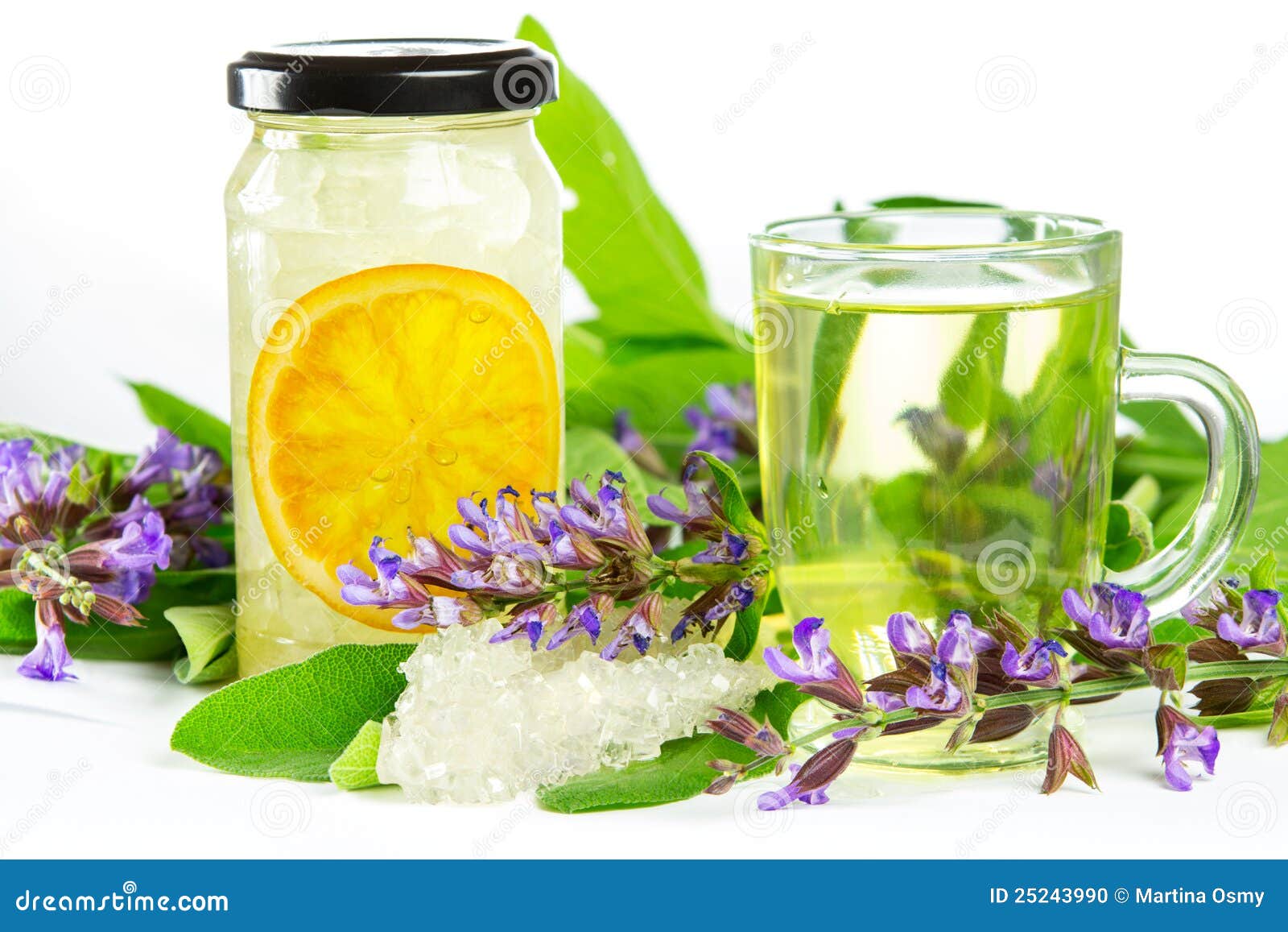 sweet herbal tea and naturopathy