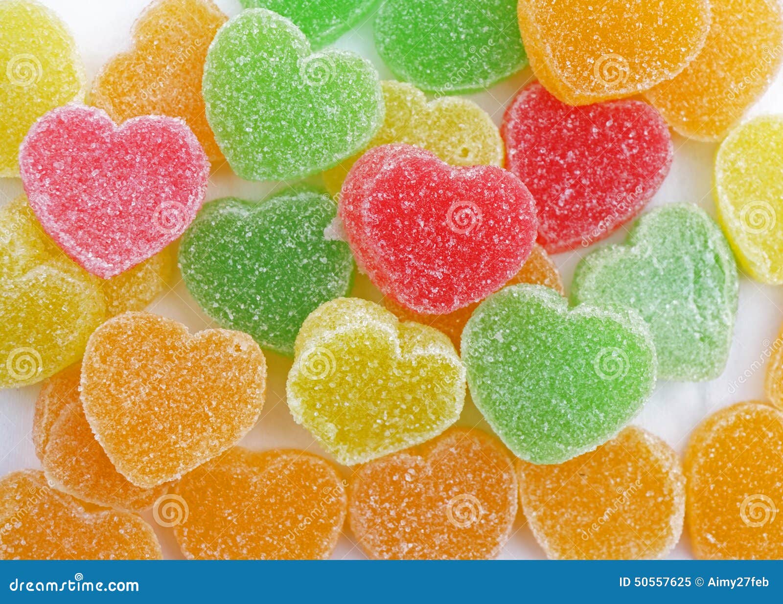 Sweet Jelly Hearts Background Stock Image - Image of hearts, blurred