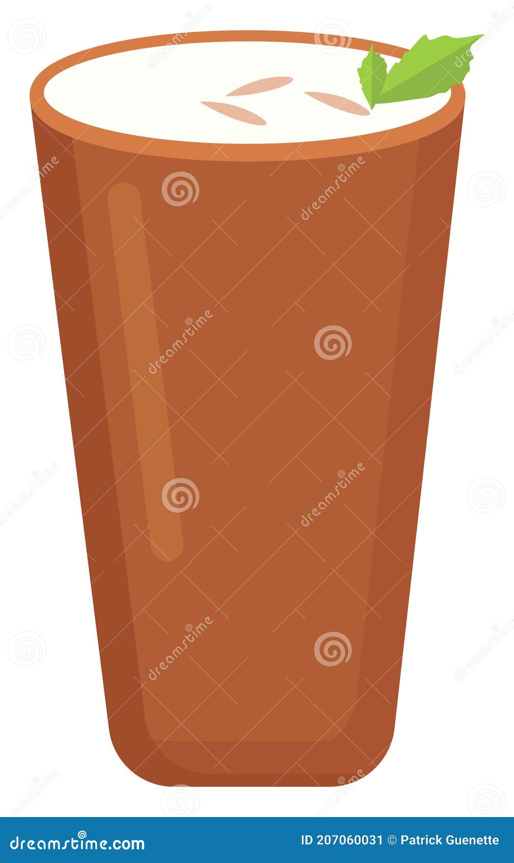 Sweet Lassi, Illustration, Vector 207060031