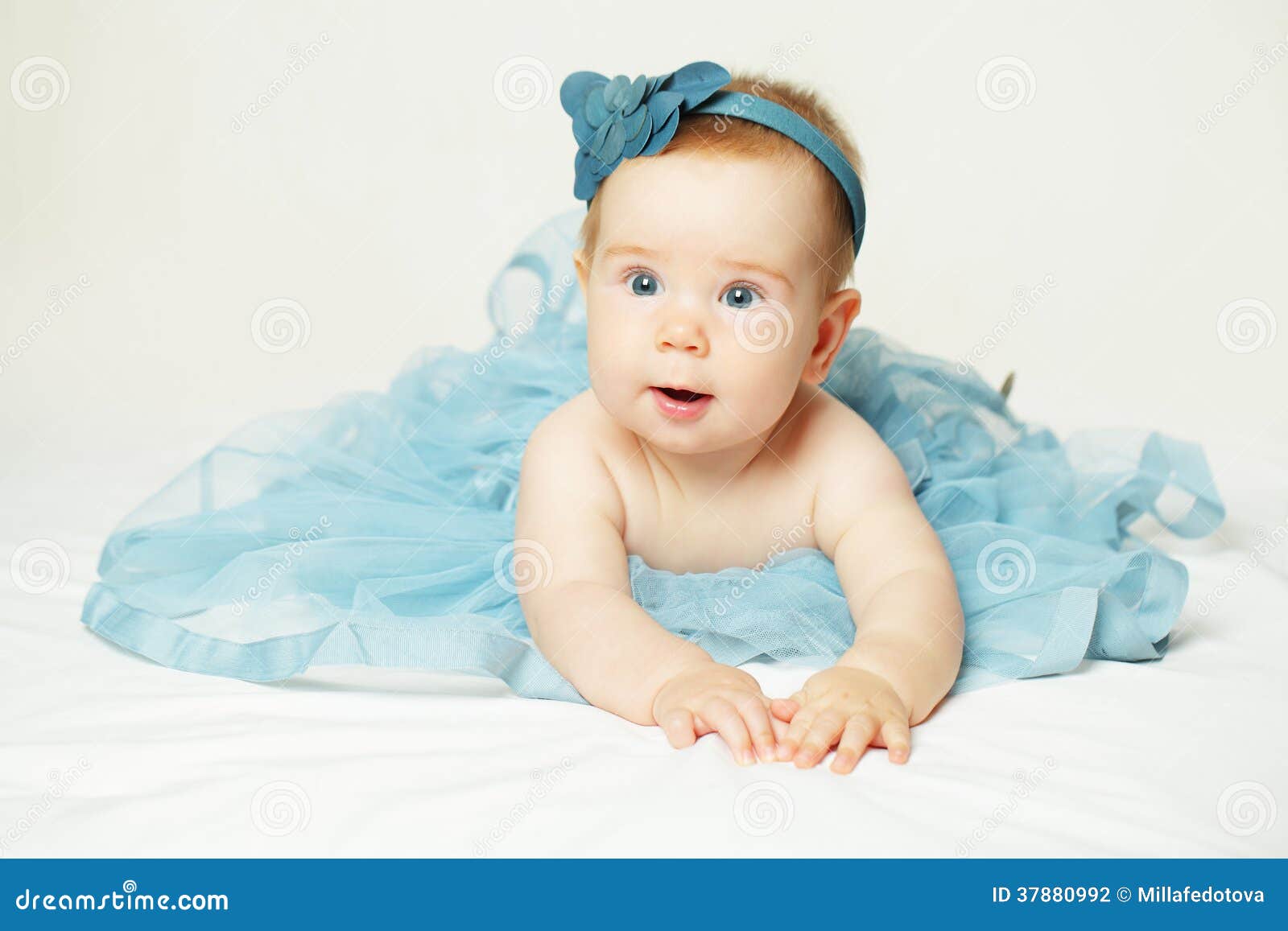 Sweet Little Baby, Cute Small Girl Stock Photo - Image of colorful ...