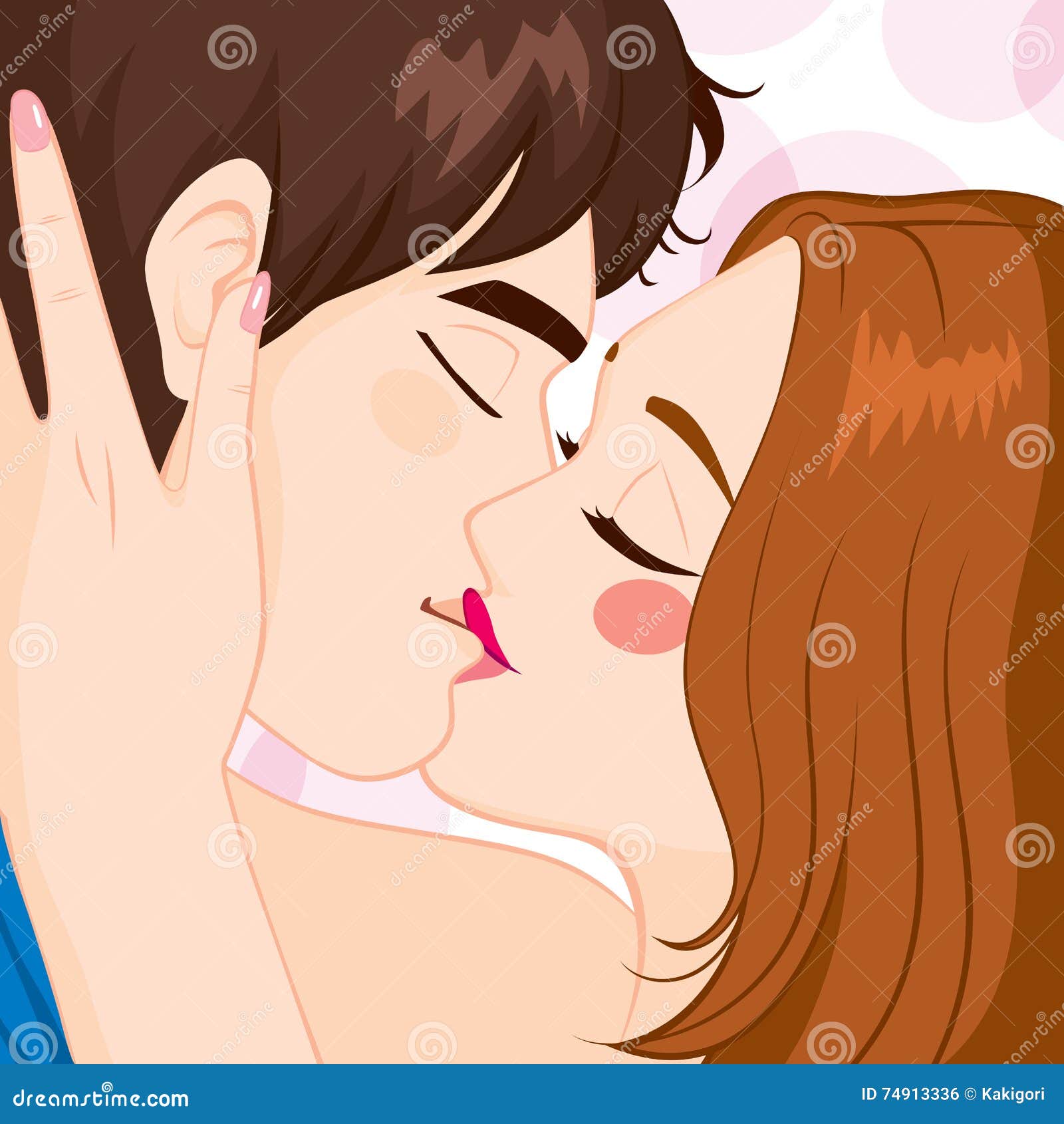 Sweet Passionate Kiss stock vector. Illustration of together - 74913336 Sweet Passionate Kiss stock vector. Illustration of together - 74913336
