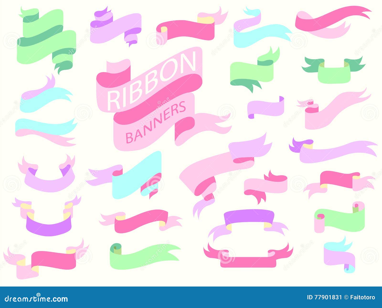 ribbon banner graphic