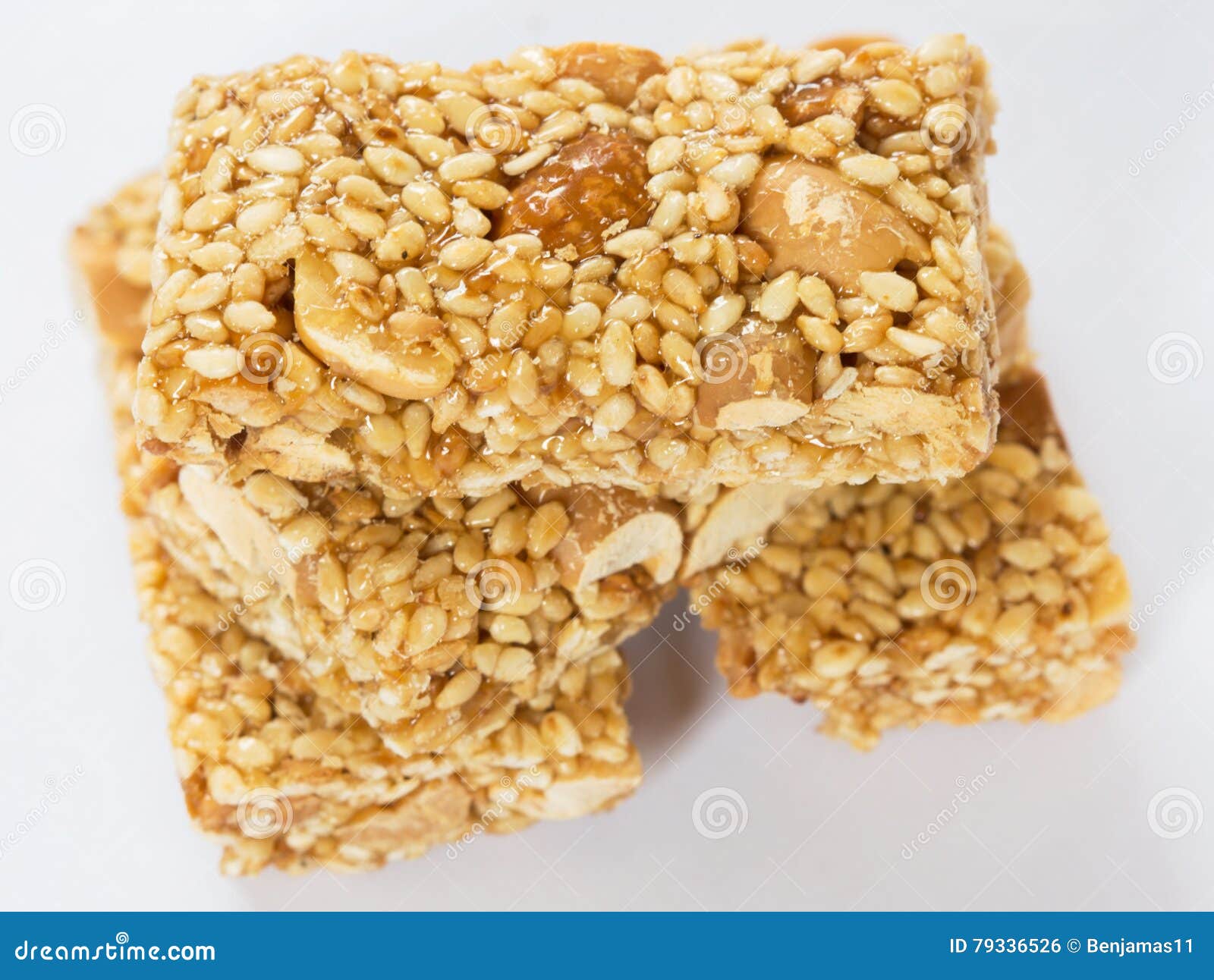 Sweet Peanut and Sesame Candy Stock Photo Image of candy, sesame