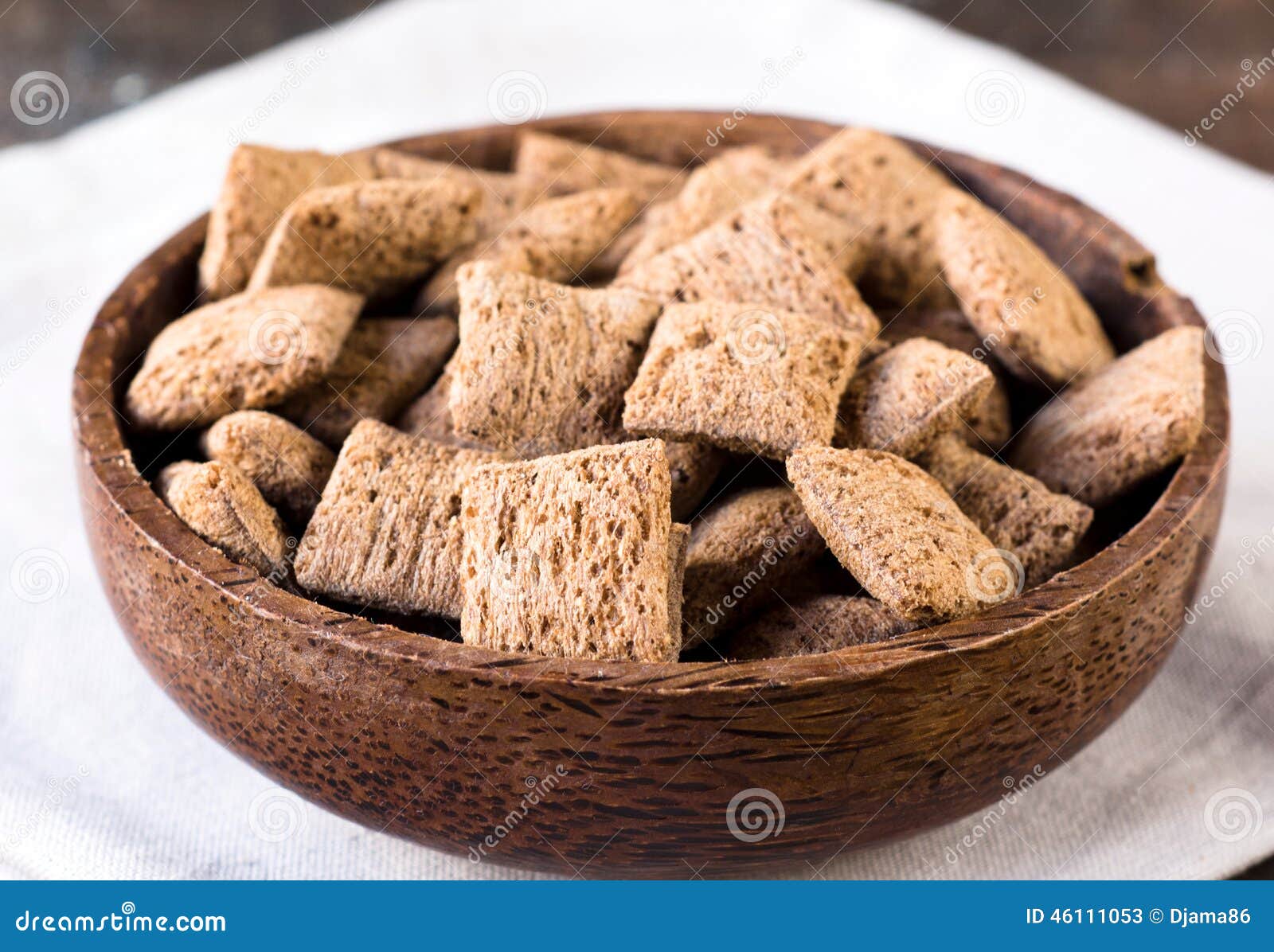 Sweet pillows stock image. Image of muesli, chocolate 46111053