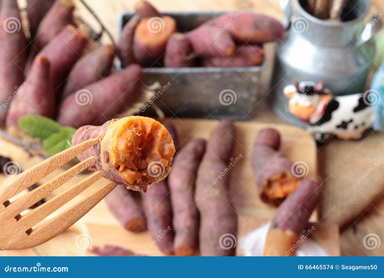 Sweet Potato Boiled with of Sugar Delicious. Stock Photo Image of