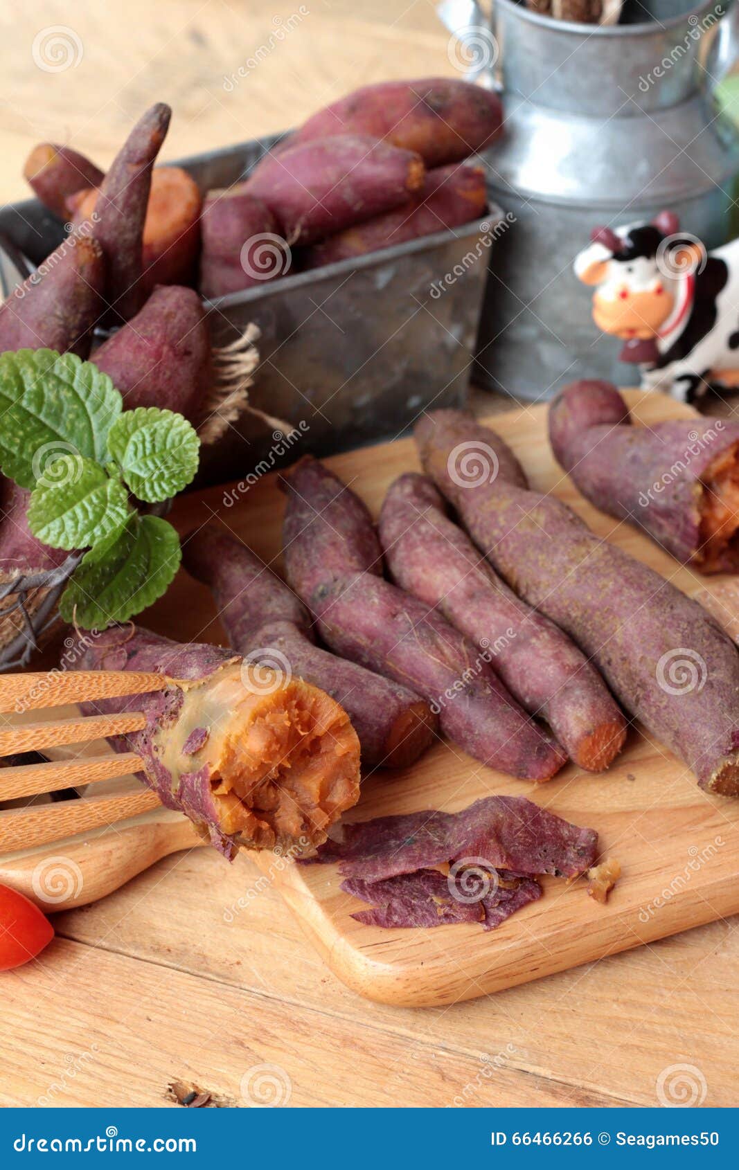 Sweet Potato Boiled with of Sugar Delicious. Stock Photo Image of