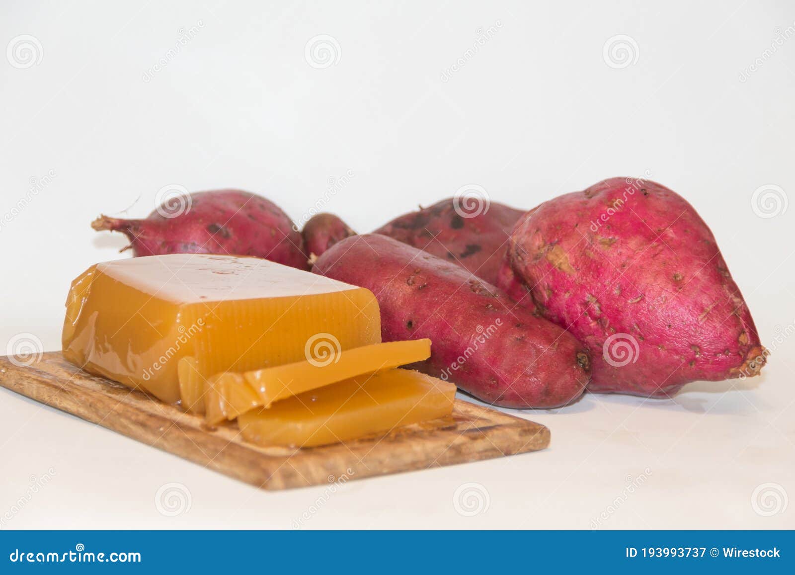 sweet potato or boniato traditional argentine gastronomy