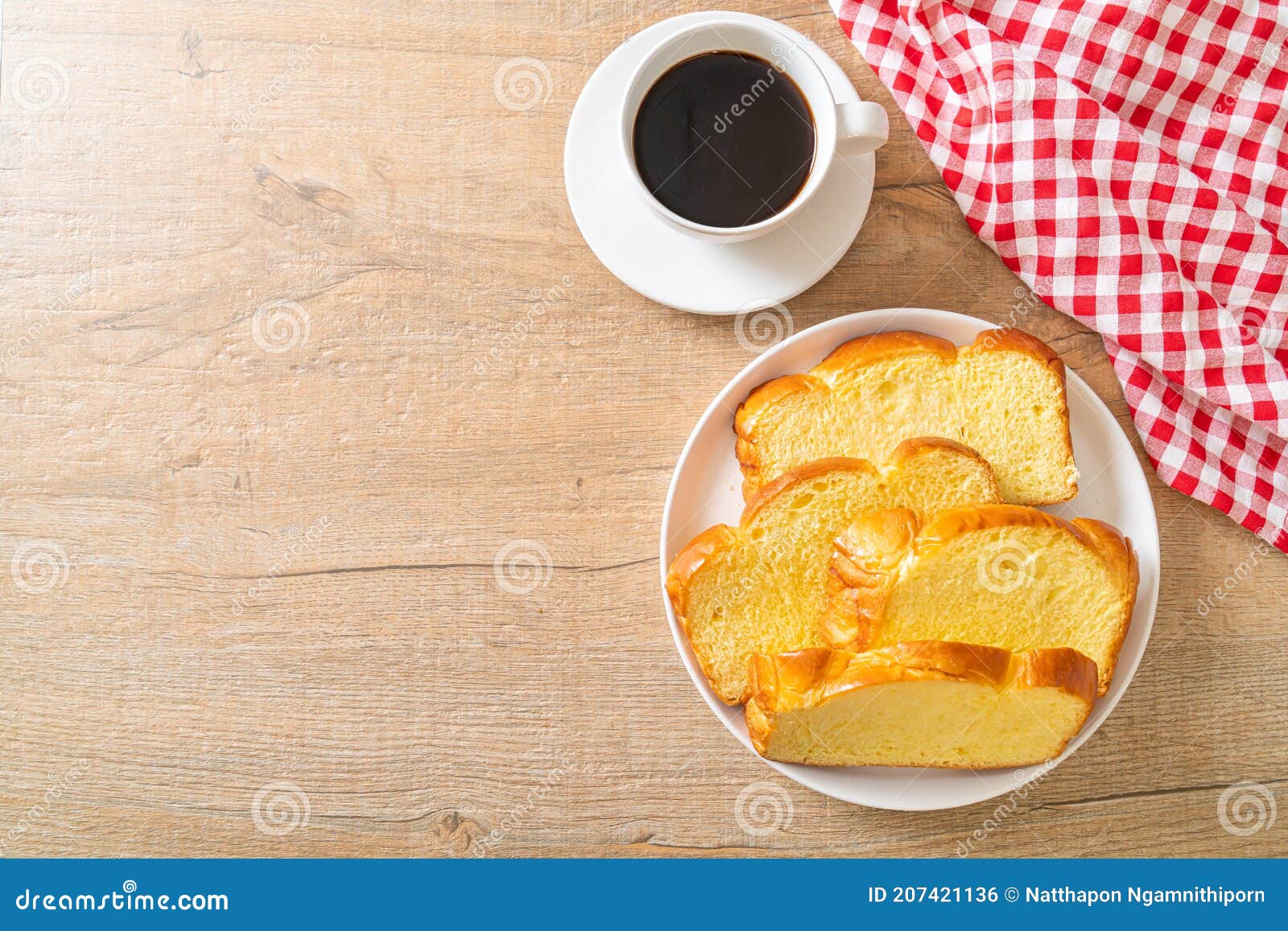 Sweet Potato Bread with Coffee Stock Photo Image of black, delicious