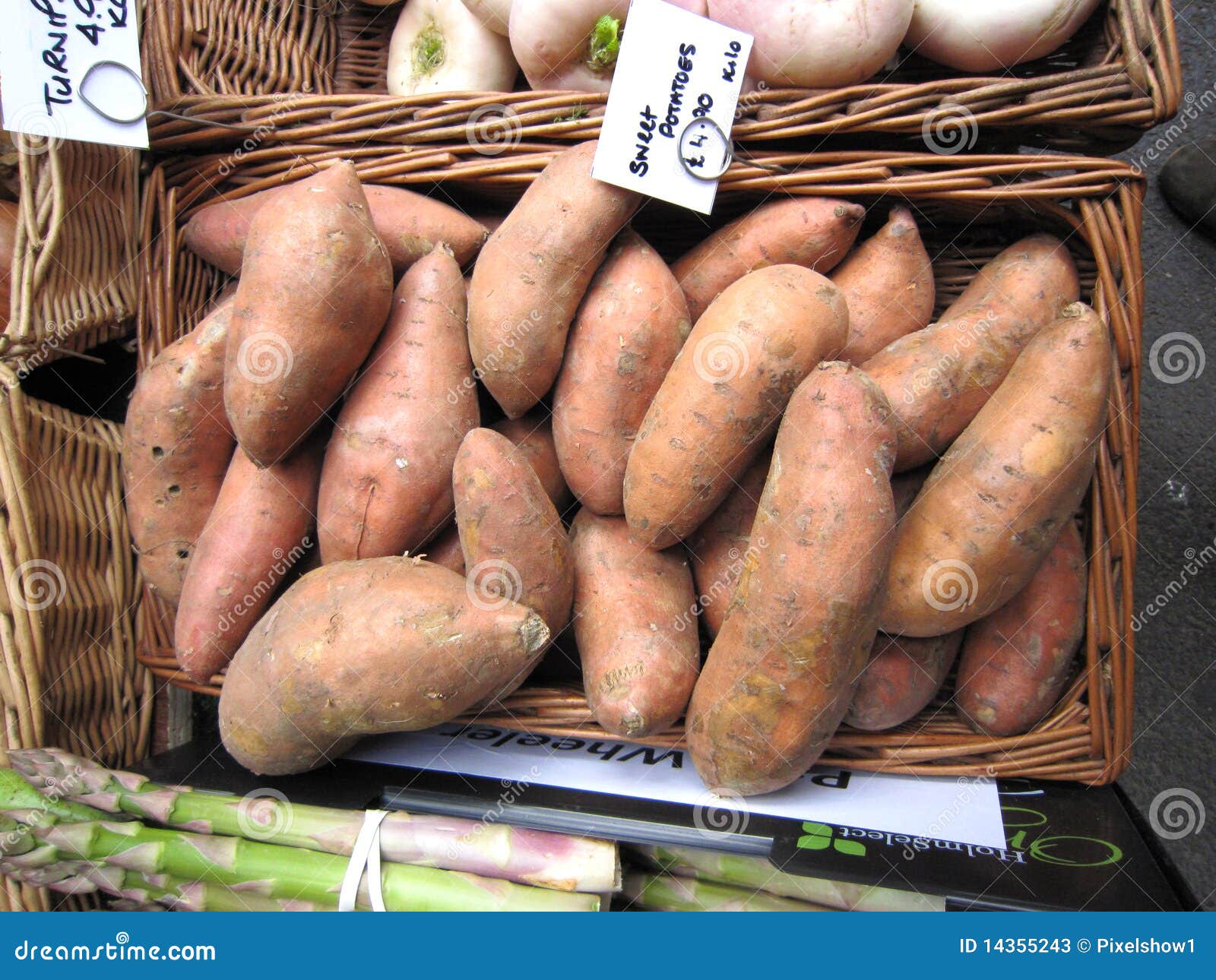 Sweet potatoes stock image. Image of starch, fresh, nutritious 14355243