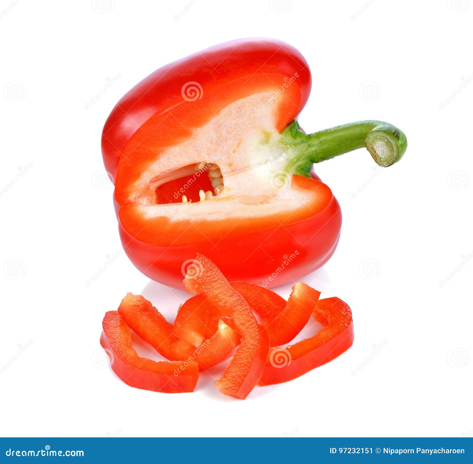 Sweet red pepper stock image. Image of diet, vegetable 97232151