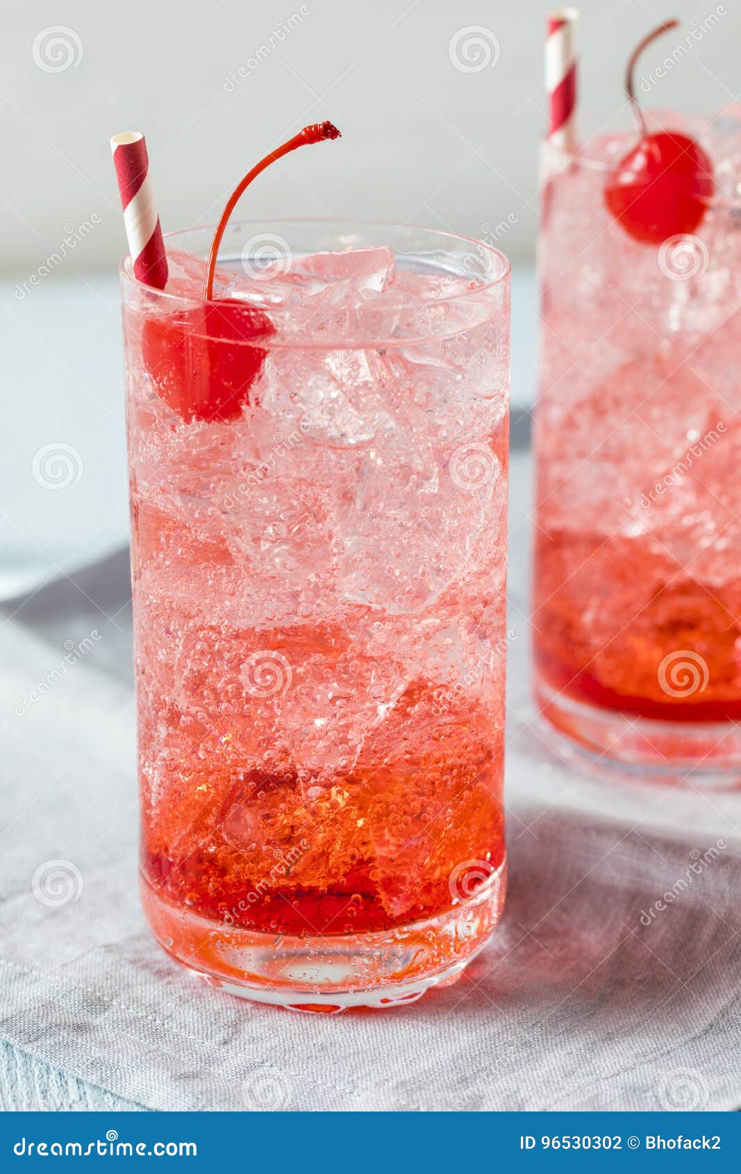 Sweet Refreshing Cherry Cocktail Mocktail Stock Photo Image of fresh