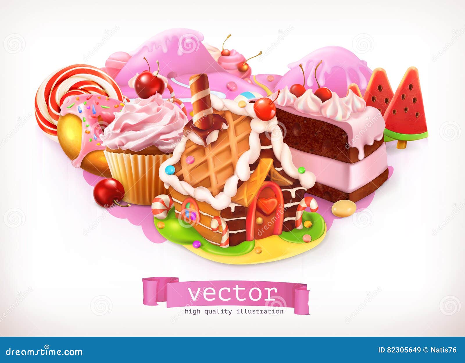 Paintbrush Candy Stock Illustrations – 290 Paintbrush Candy Stock  Illustrations, Vectors & Clipart - Dreamstime