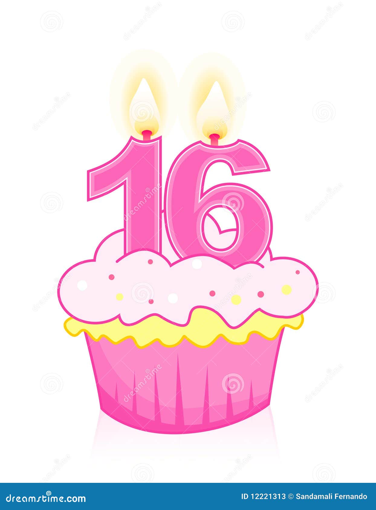 sweet 16 birthday clipart