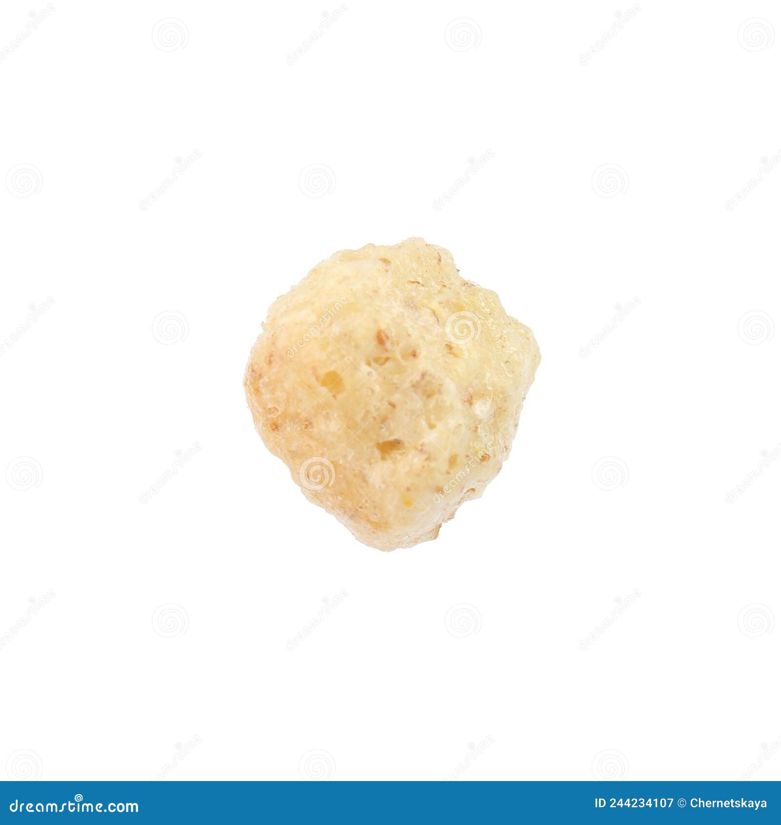 Sweet Tasty Corn Flake Isolated on White Stock Image Image of