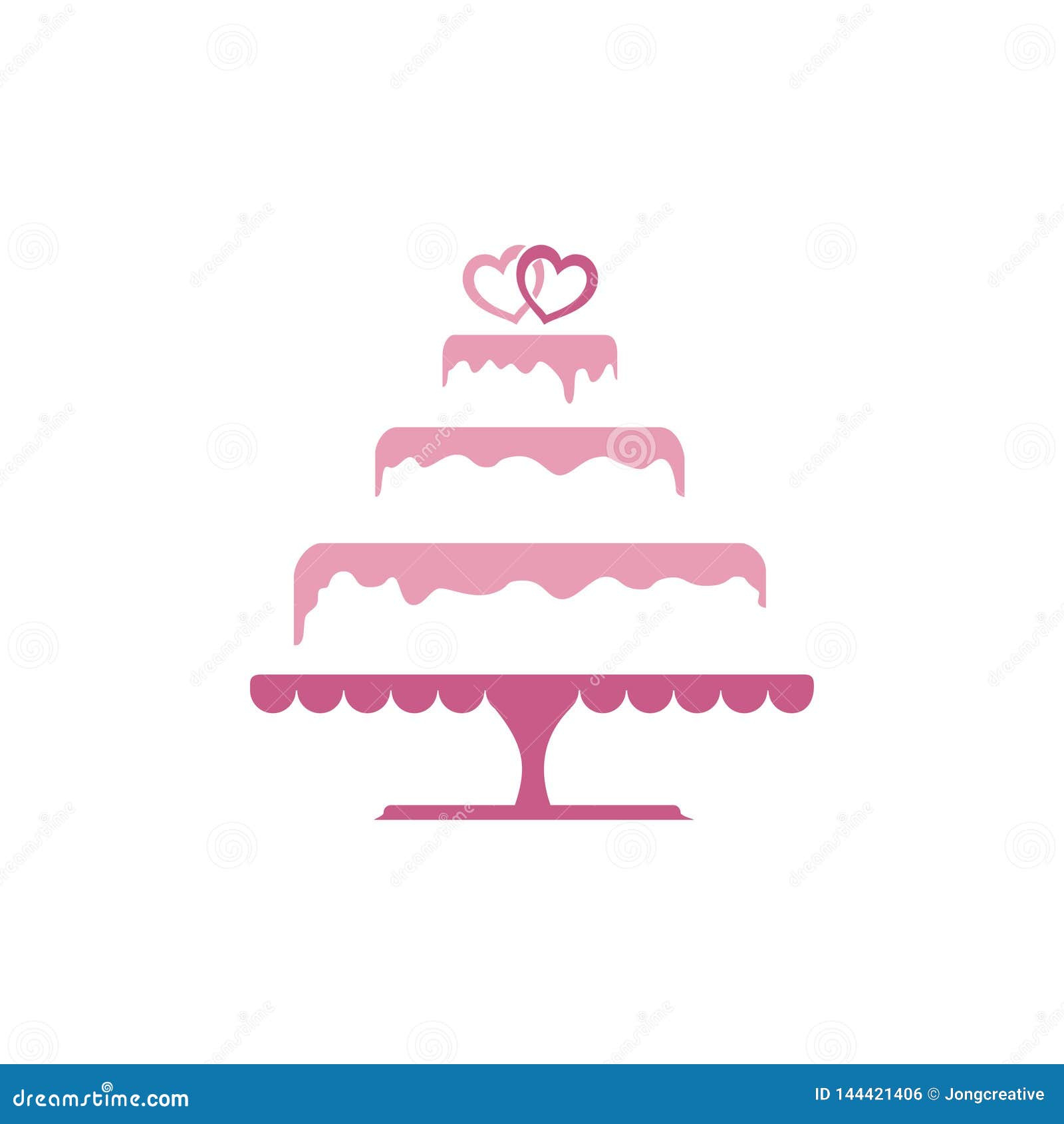 Sweet Tiered Love Wedding Cake Logo Template Stock Vector Illustration Of Dessert Cafes Sweet Tiered Love Wedding Cake Logo Template Stock Vector Illustration Of Dessert Cafes