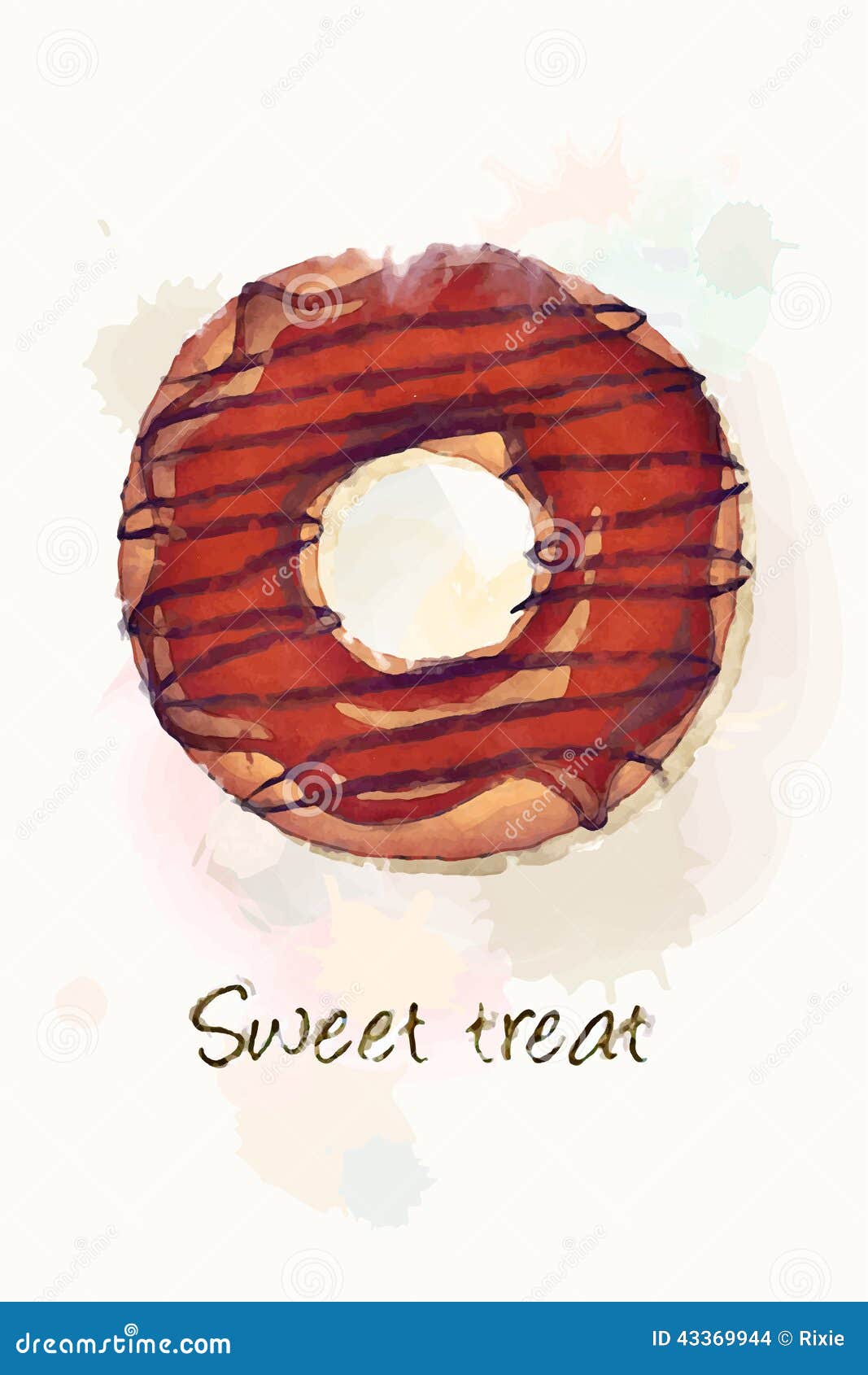 Download Sweet treat.jpg stock vector. Image of menu, icing ...