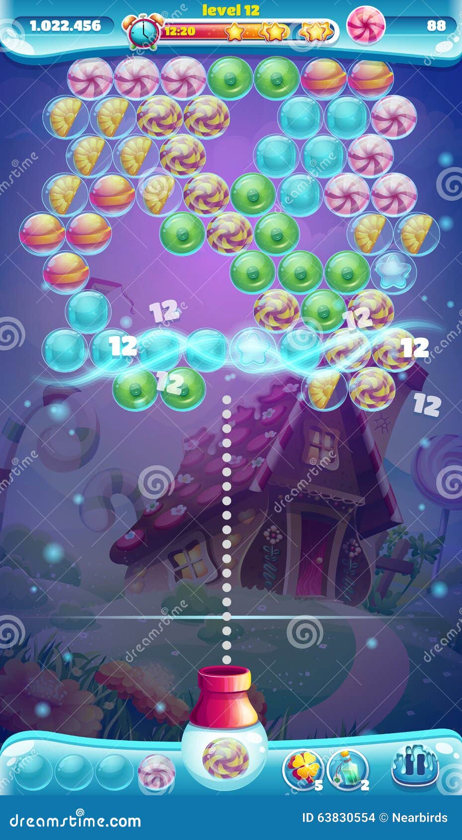 Bubble Shooter Candy 3 - Free Play & No Download