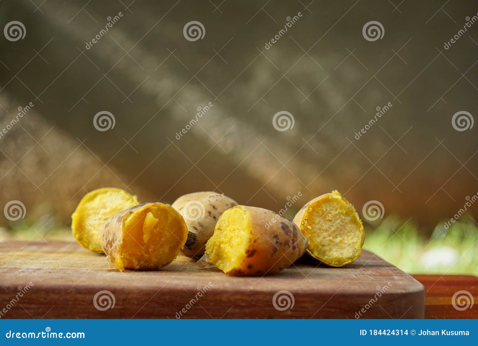 Sweet yam for breakfast stock photo. Image of cooked 184424314