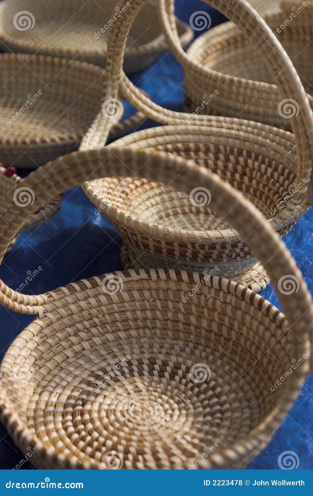 Sweetgrass baskets stock photo. Image of basket, grass 2223478