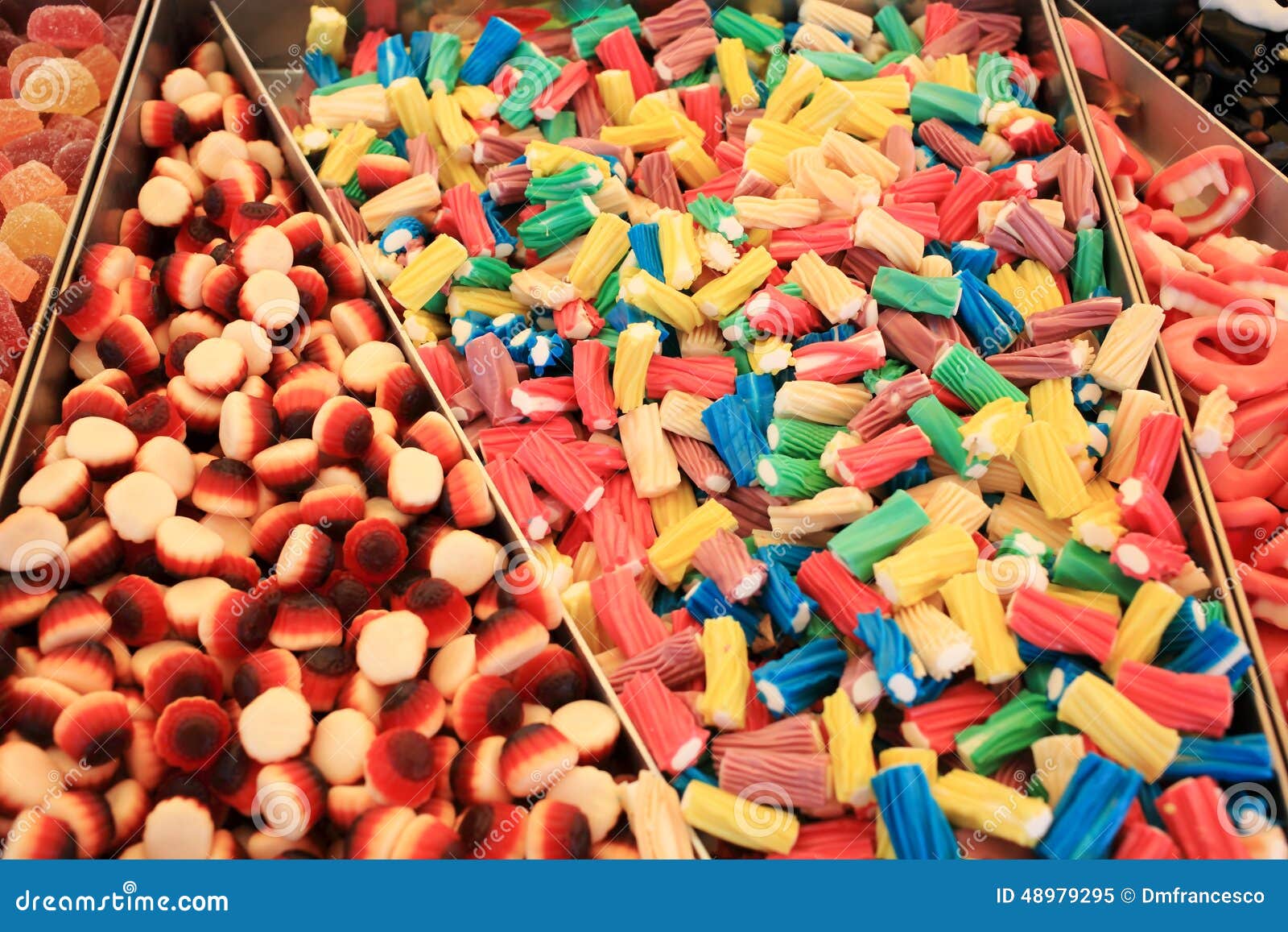 Sweets and candies stock image. Image of gastronomy, italian 48979295