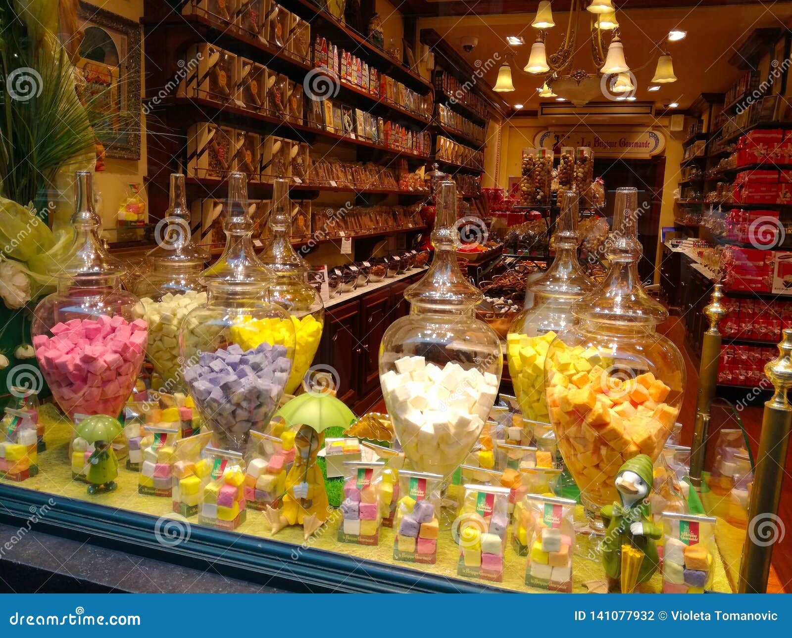 Sweets in the Candy Store Window Editorial Photography - Image of ...