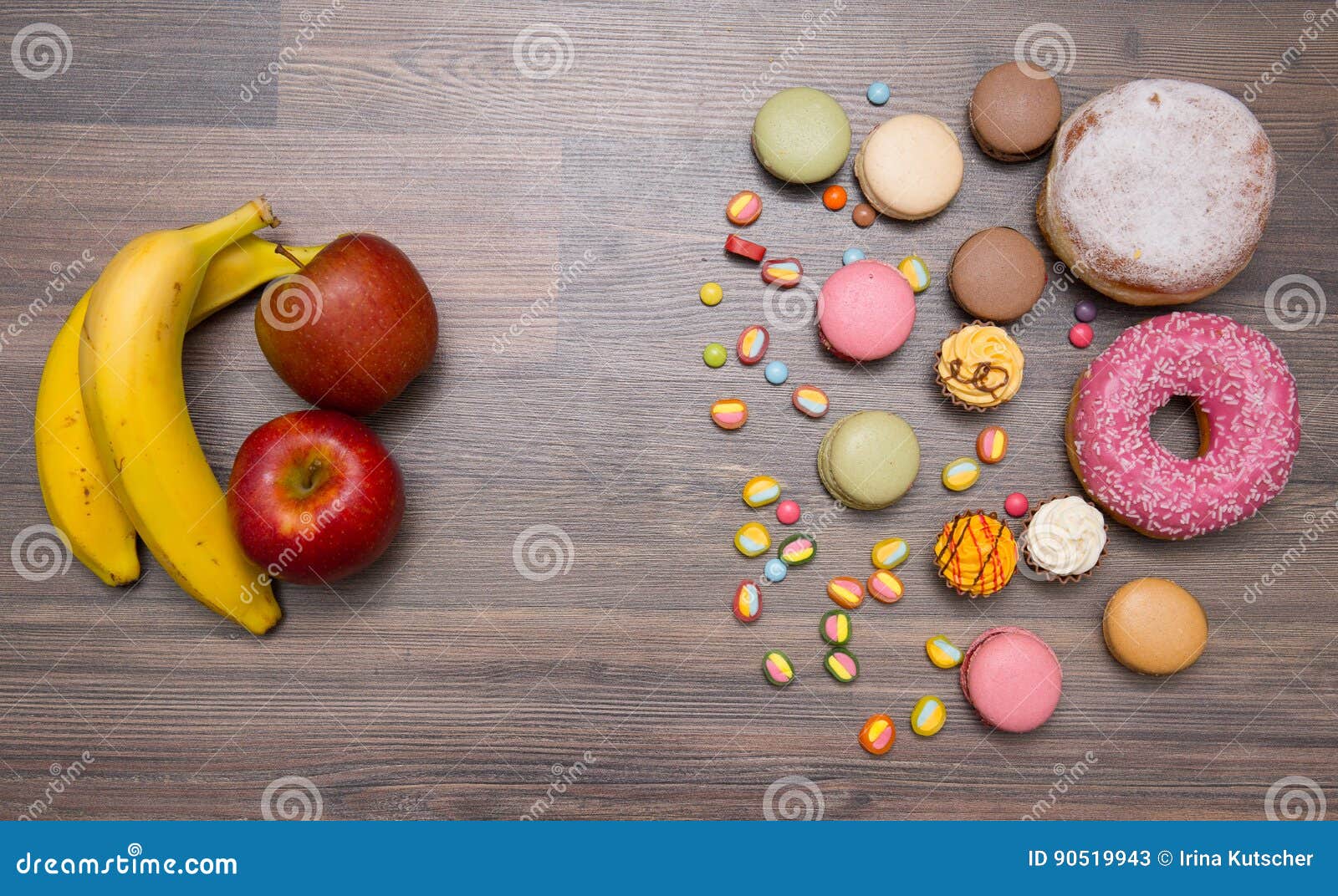 Sweets or fruit, diet stock image. Image of view, holding 90519943