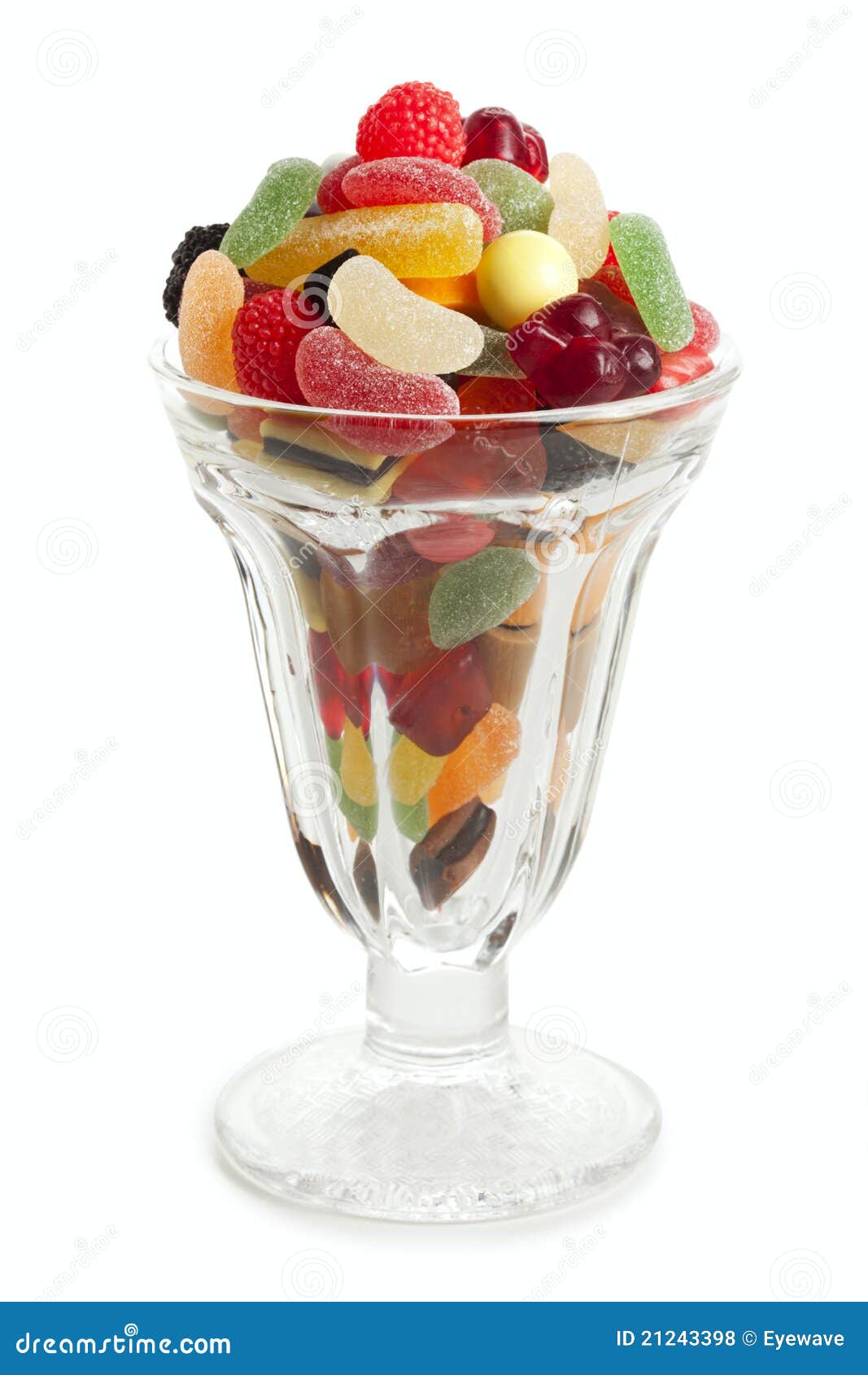 Sweets in a glass stock photo. Image of sweeet, liquorice 21243398