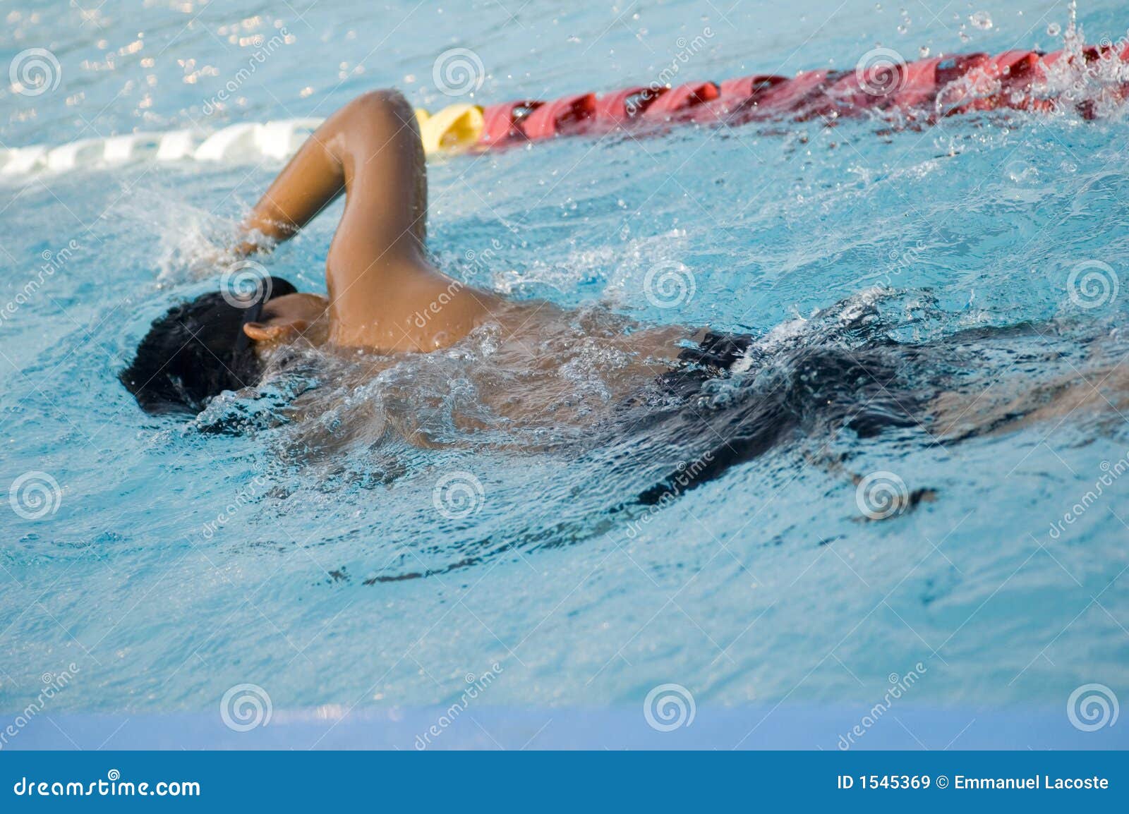 Swim Laps stock image. Image of recreation, summer, teens 1545369